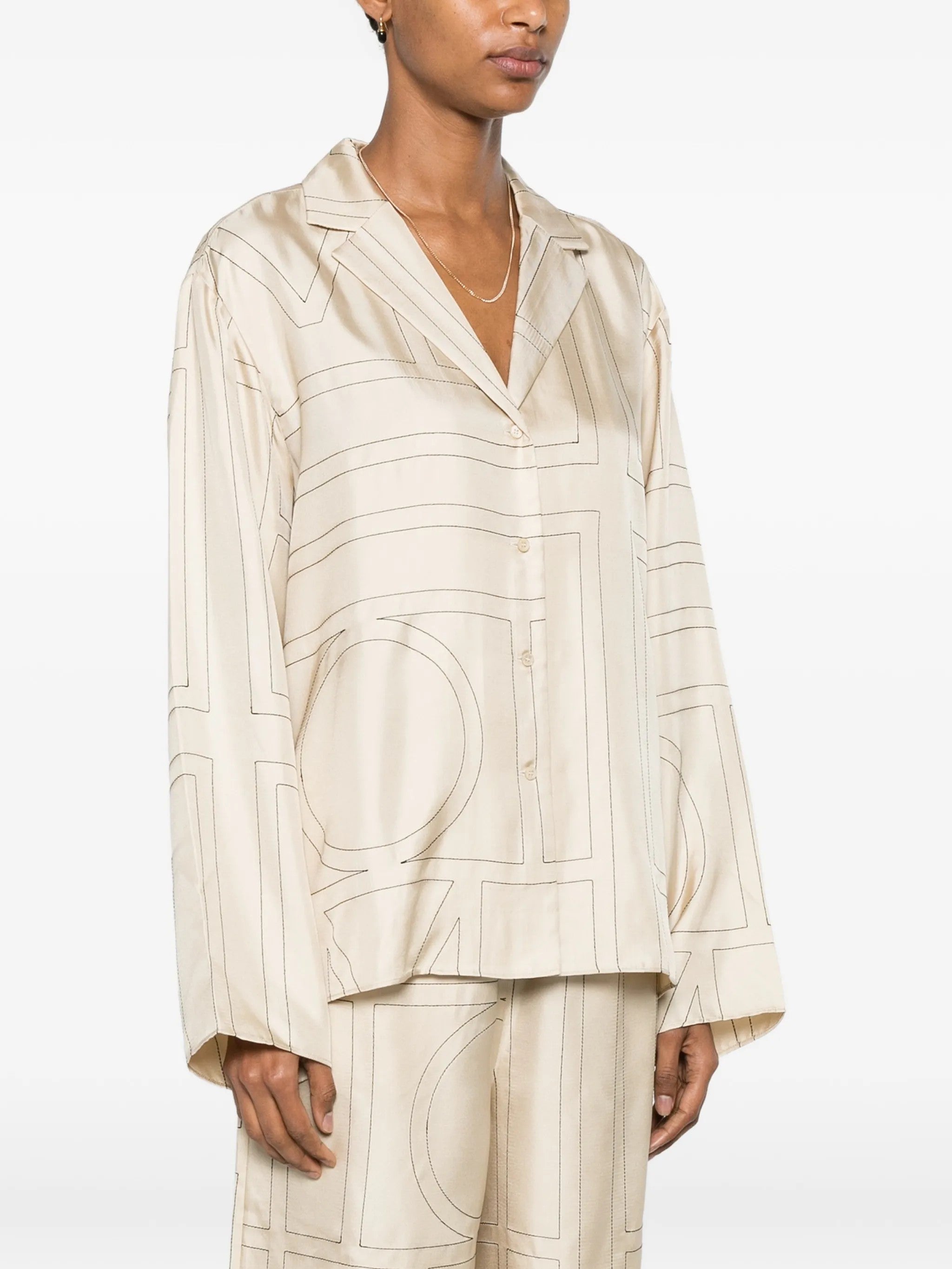 Toteme CAMICIE Beige