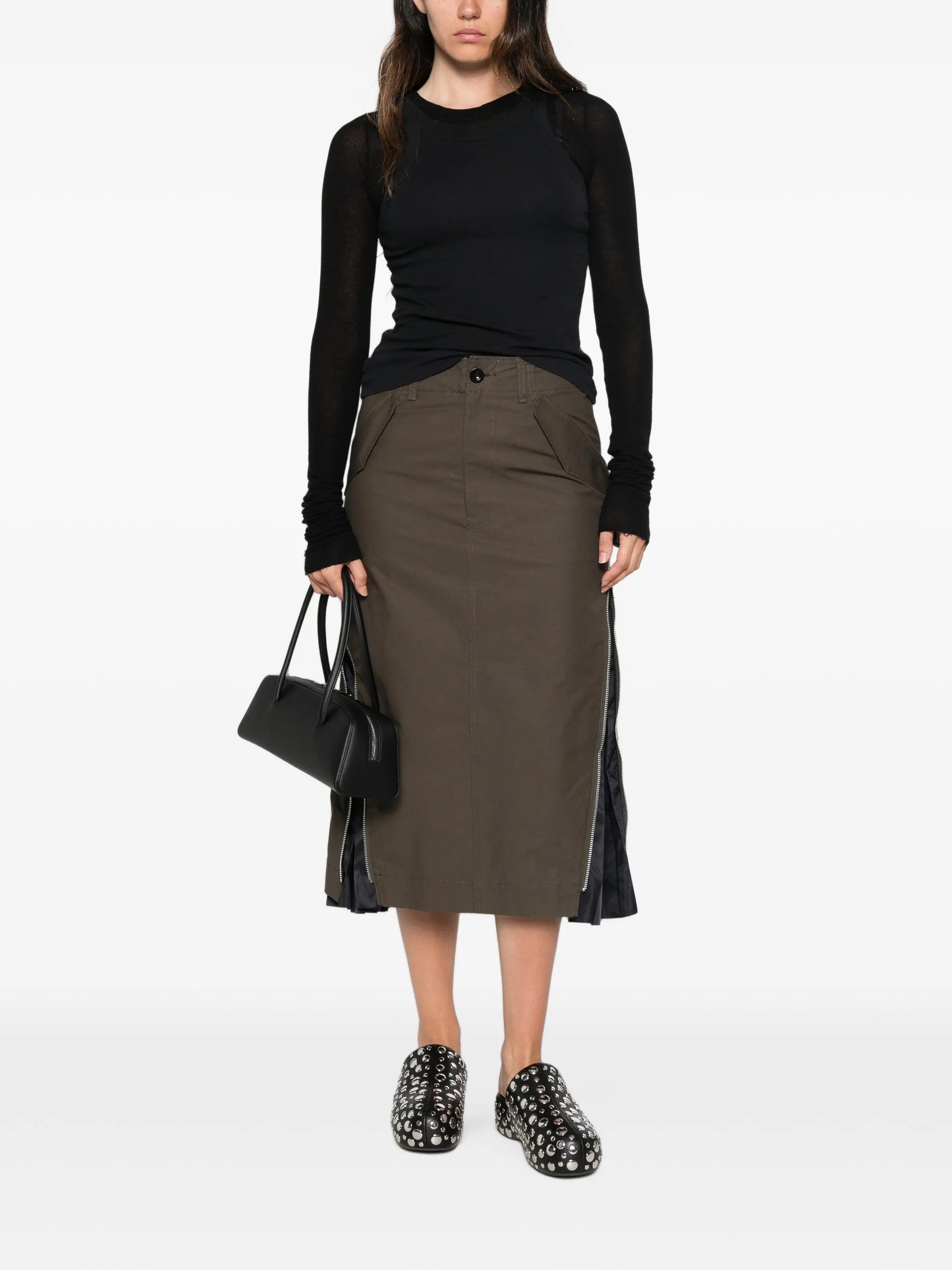 Sacai GONNE Verde
