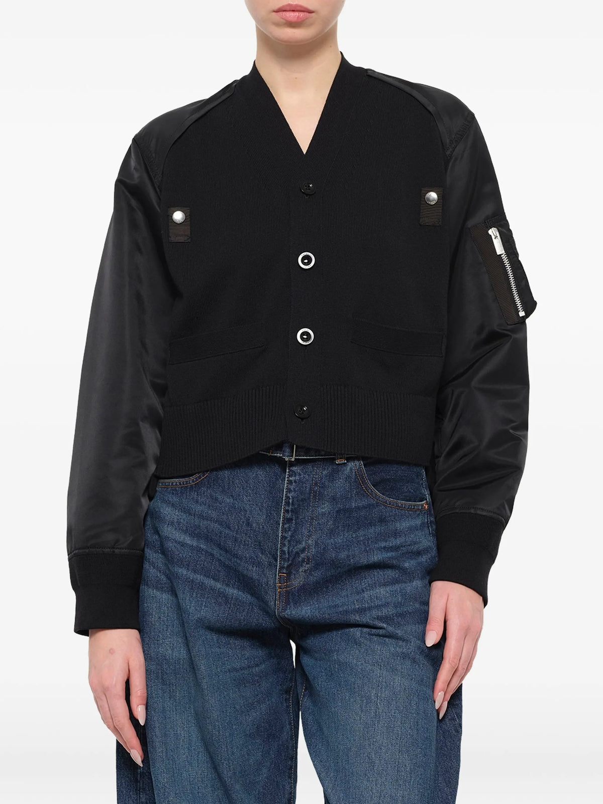 Sacai MAGLIERIA Nero