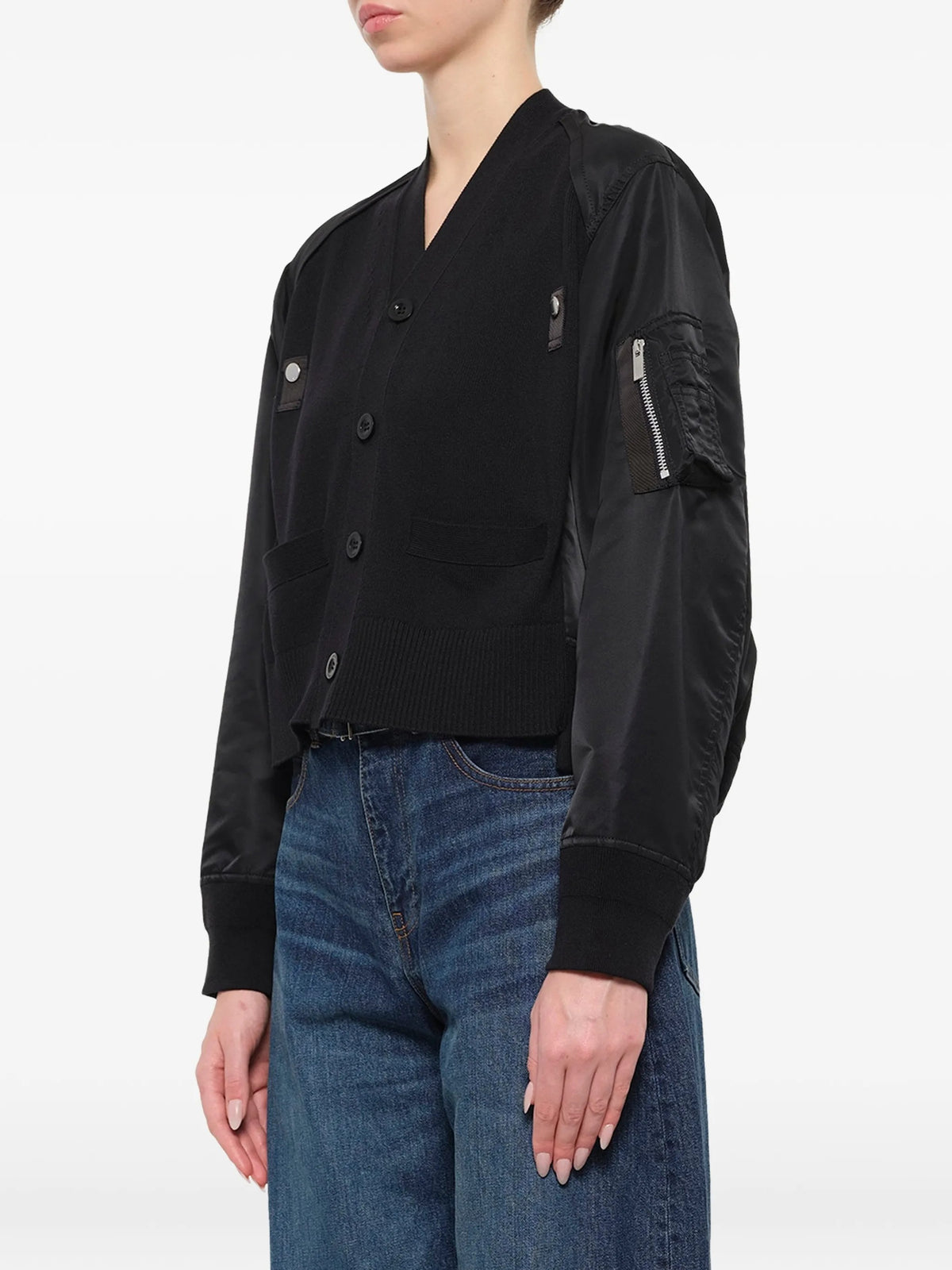 Sacai MAGLIERIA Nero