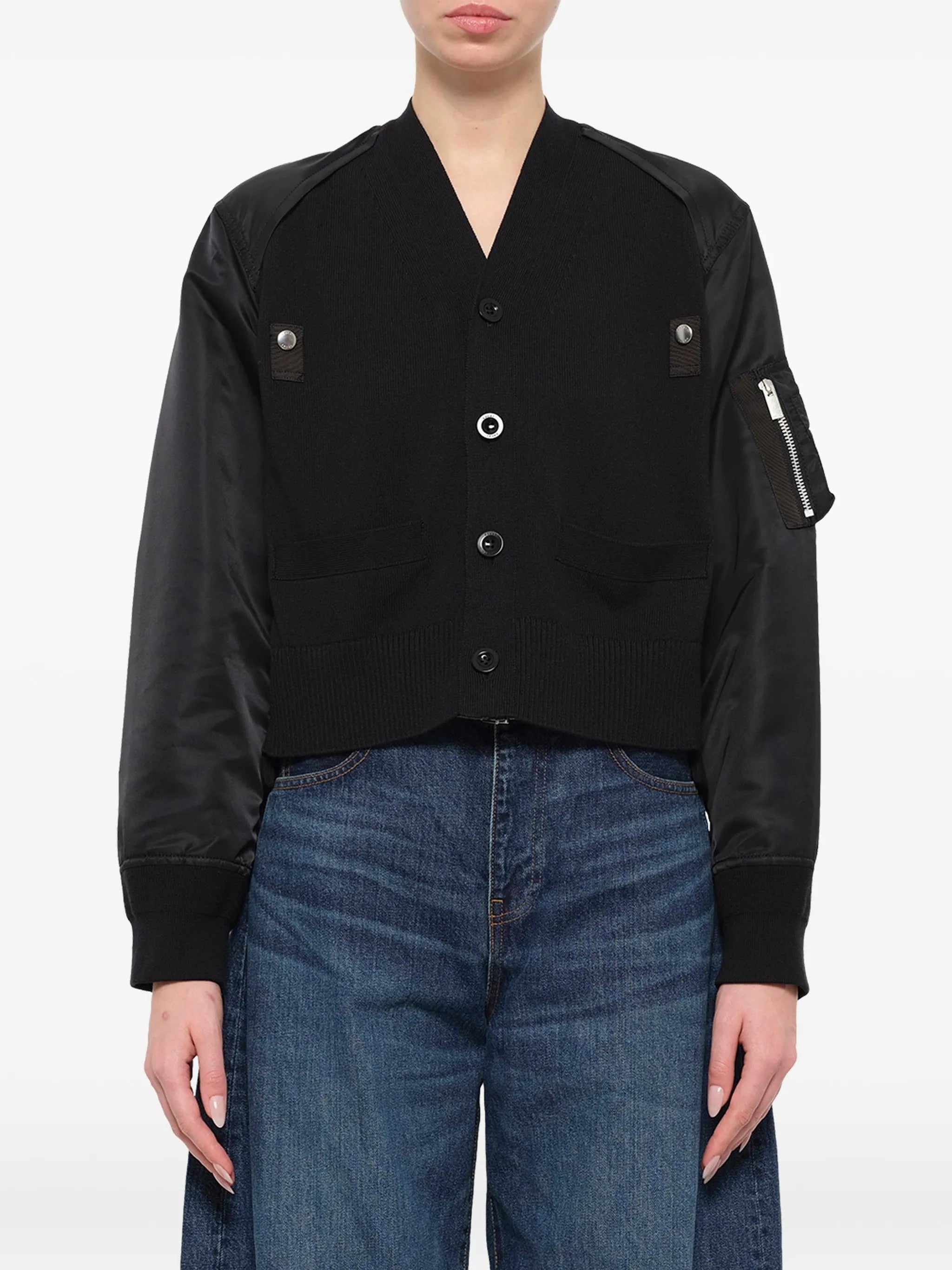 Sacai MAGLIERIA Nero