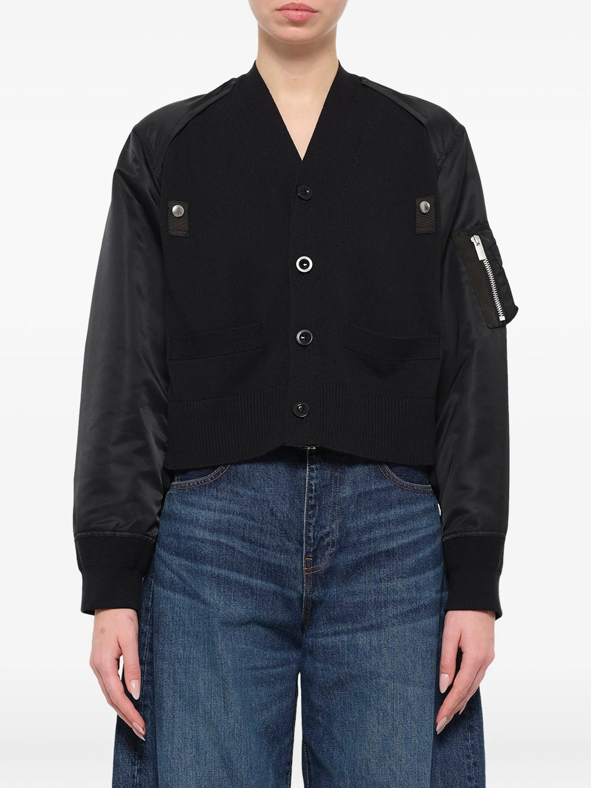 Sacai MAGLIERIA Nero