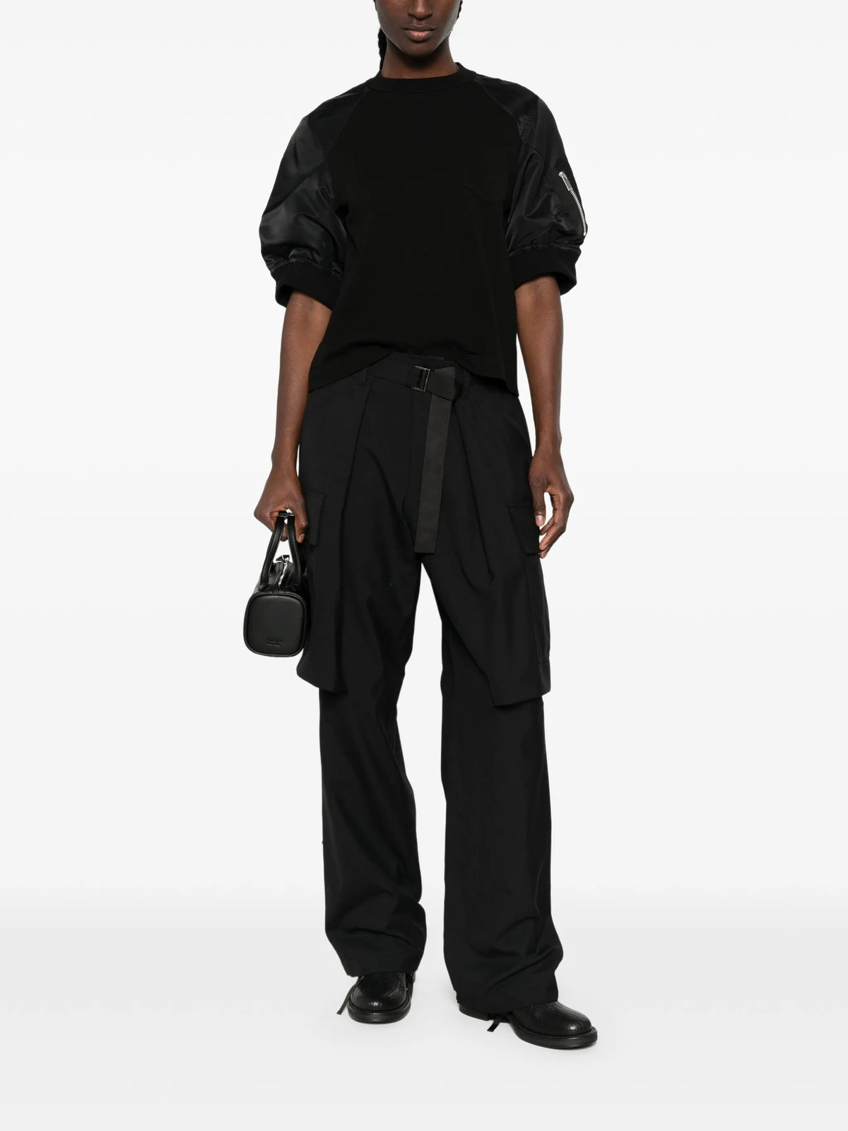 Sacai T-SHIRT Nero