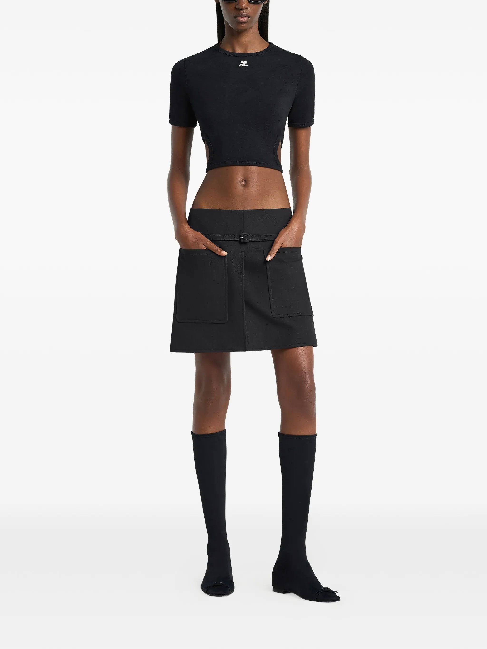 Courreges T-SHIRT Nero