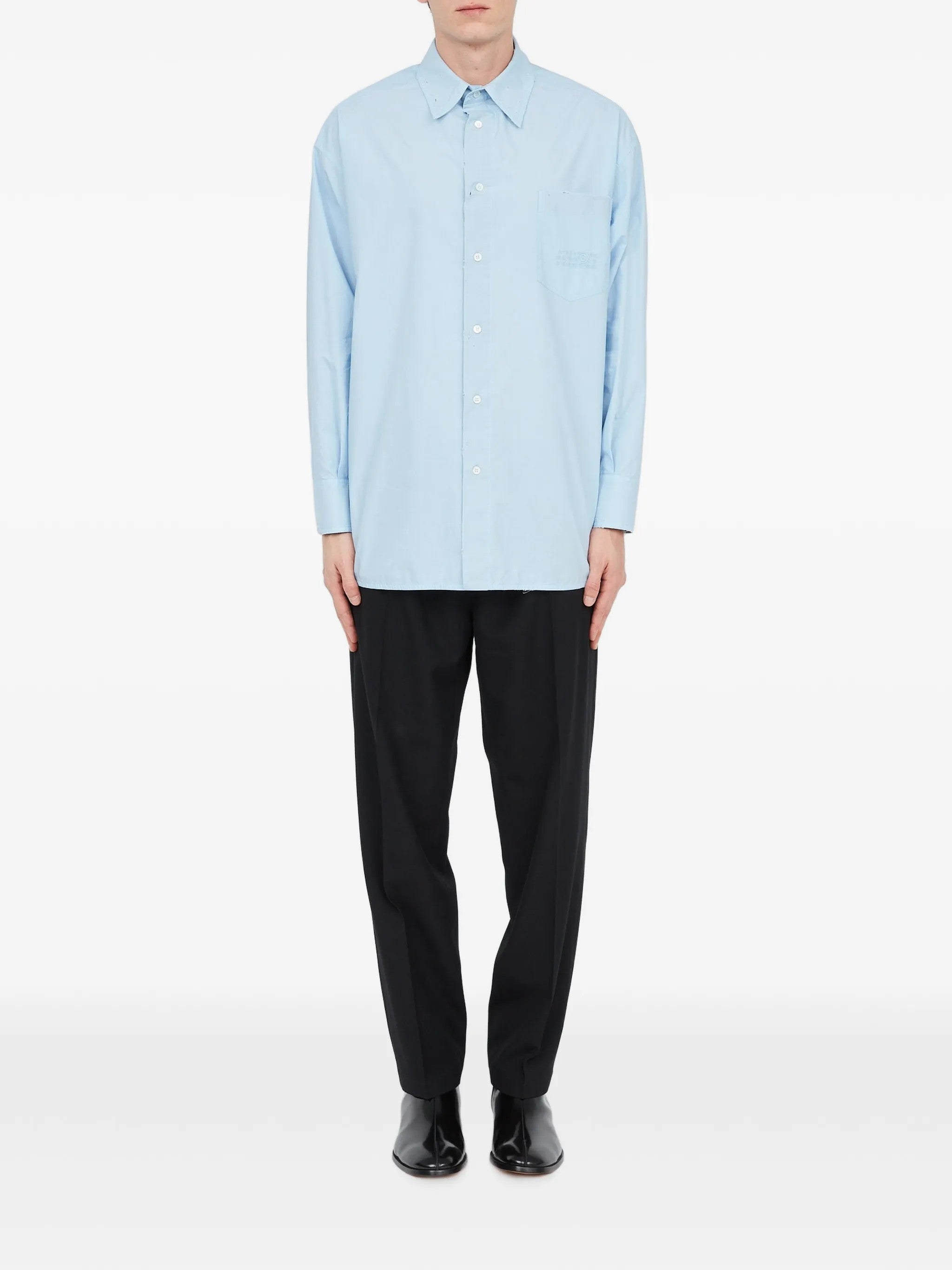 Mm6 Maison Margiela CAMICIE Blu