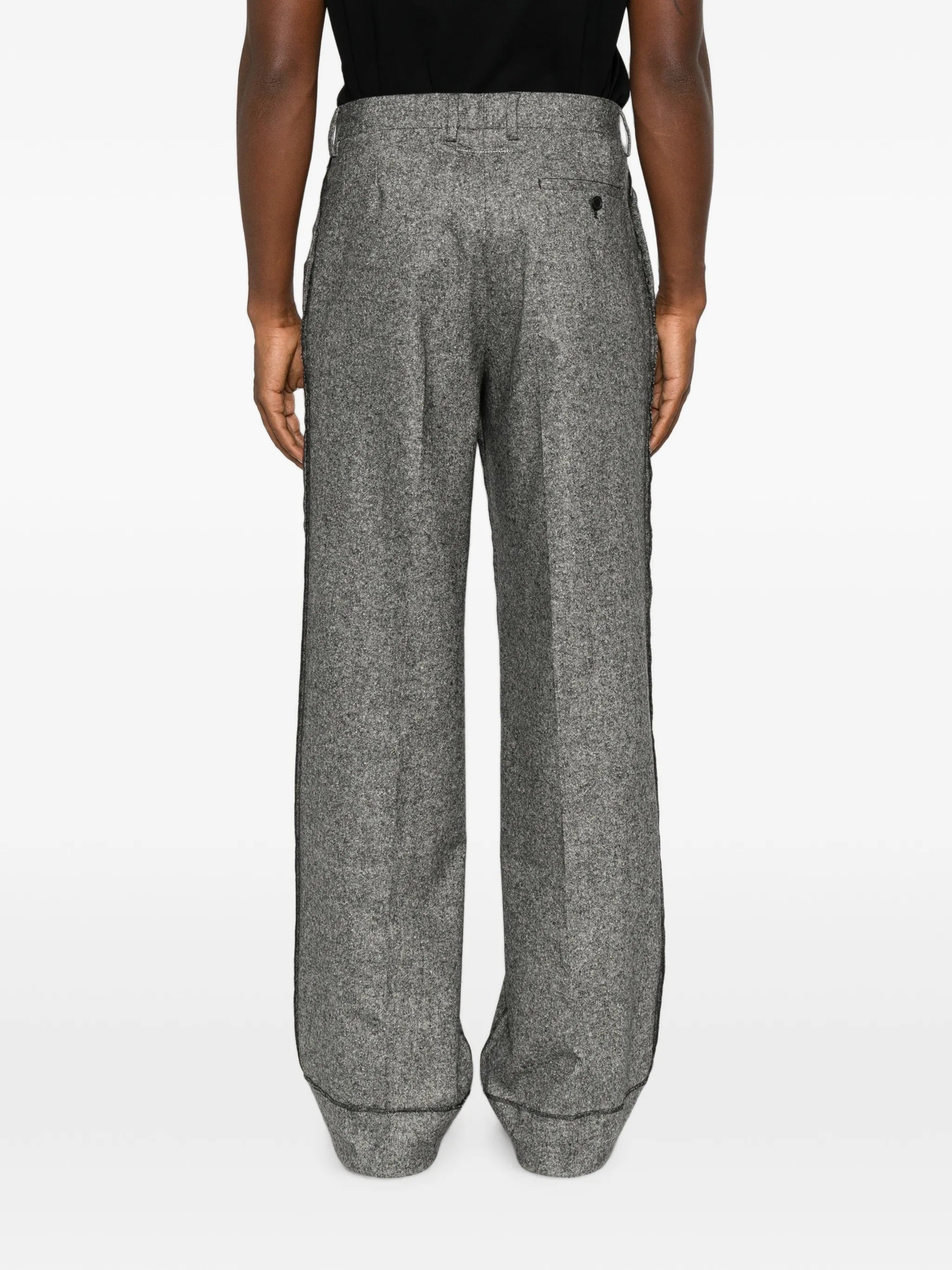 Mm6 Maison Margiela PANTALONI Grigio
