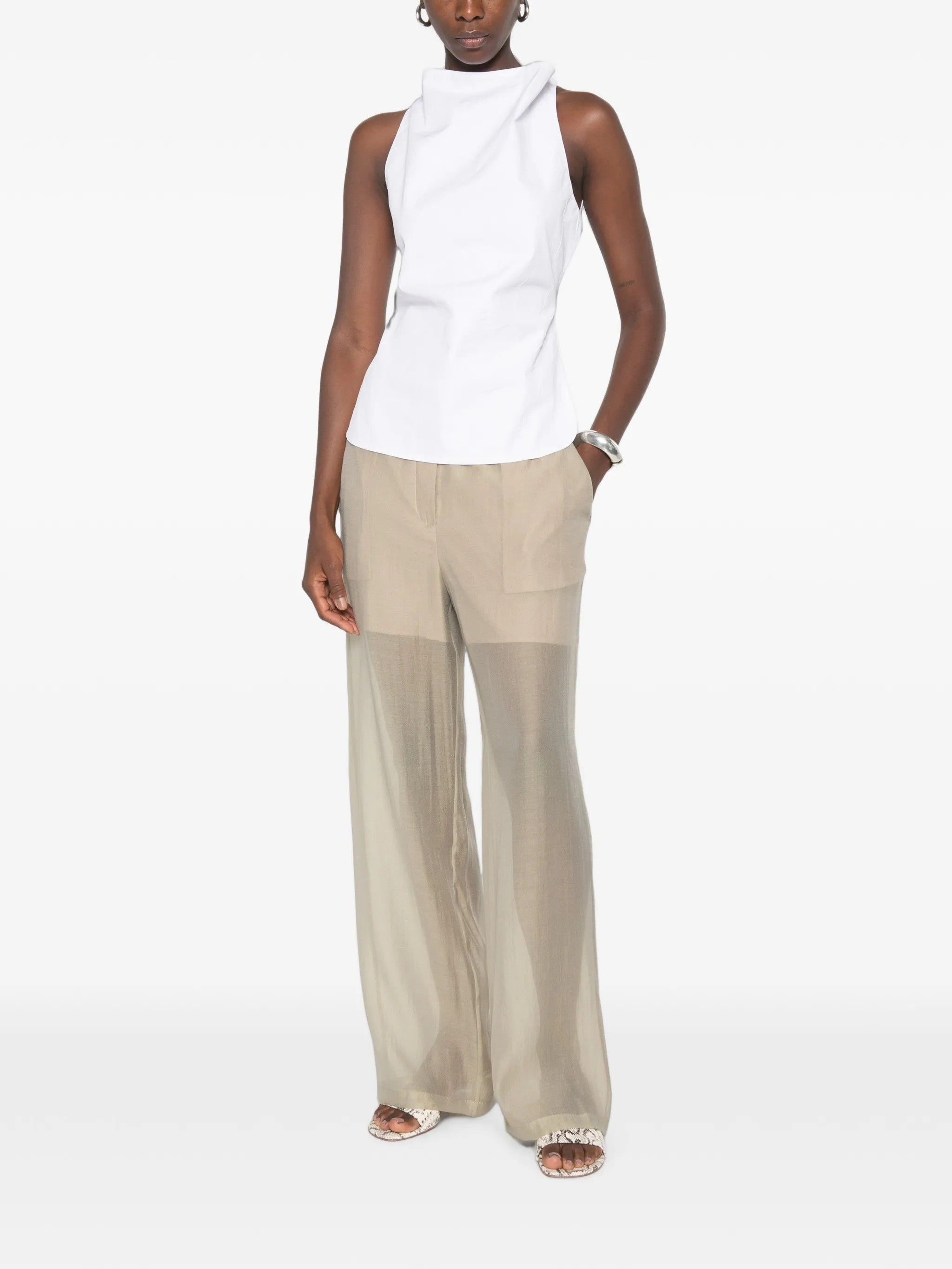 Su PANTALONI Beige