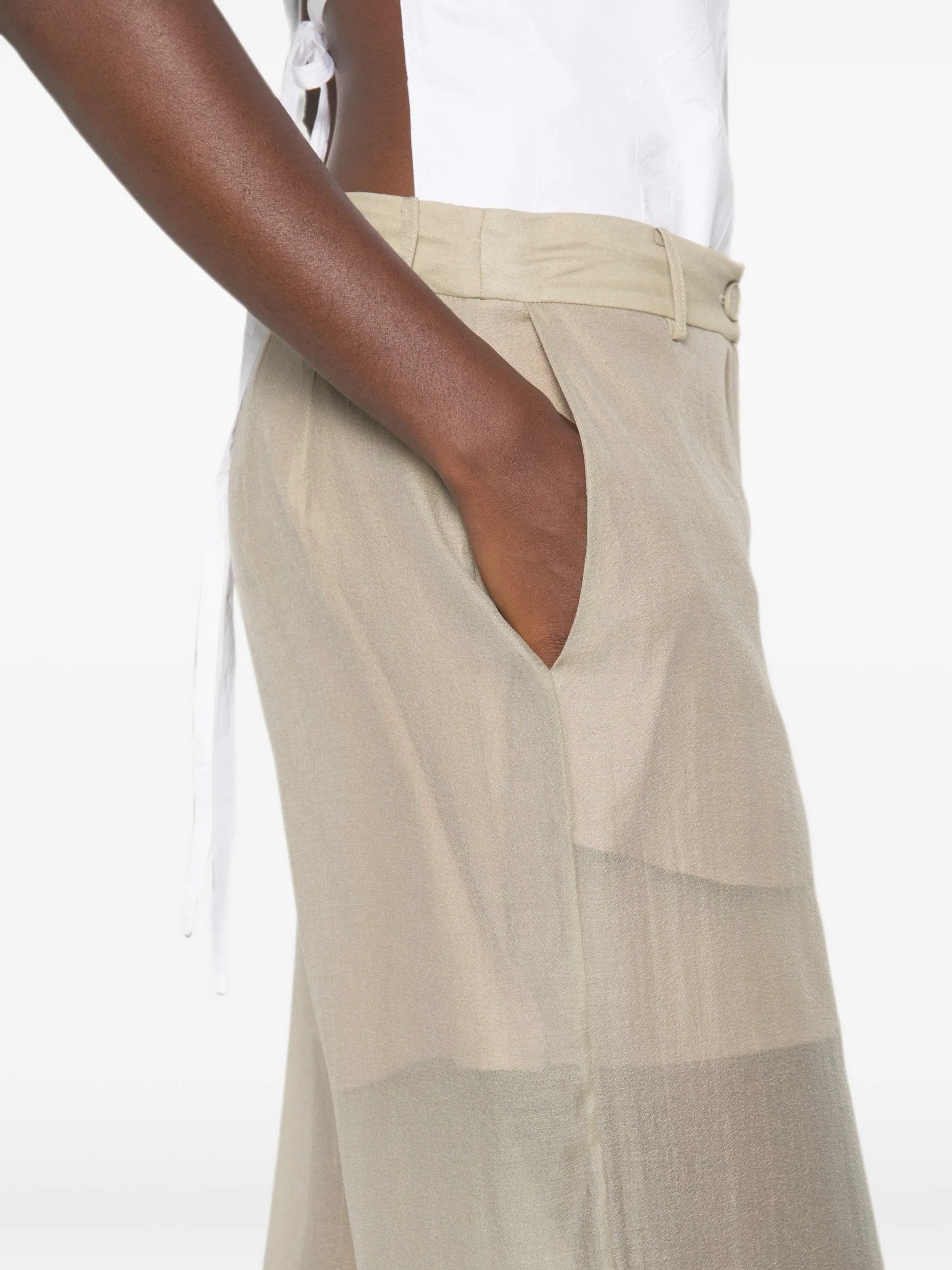 Su PANTALONI Beige