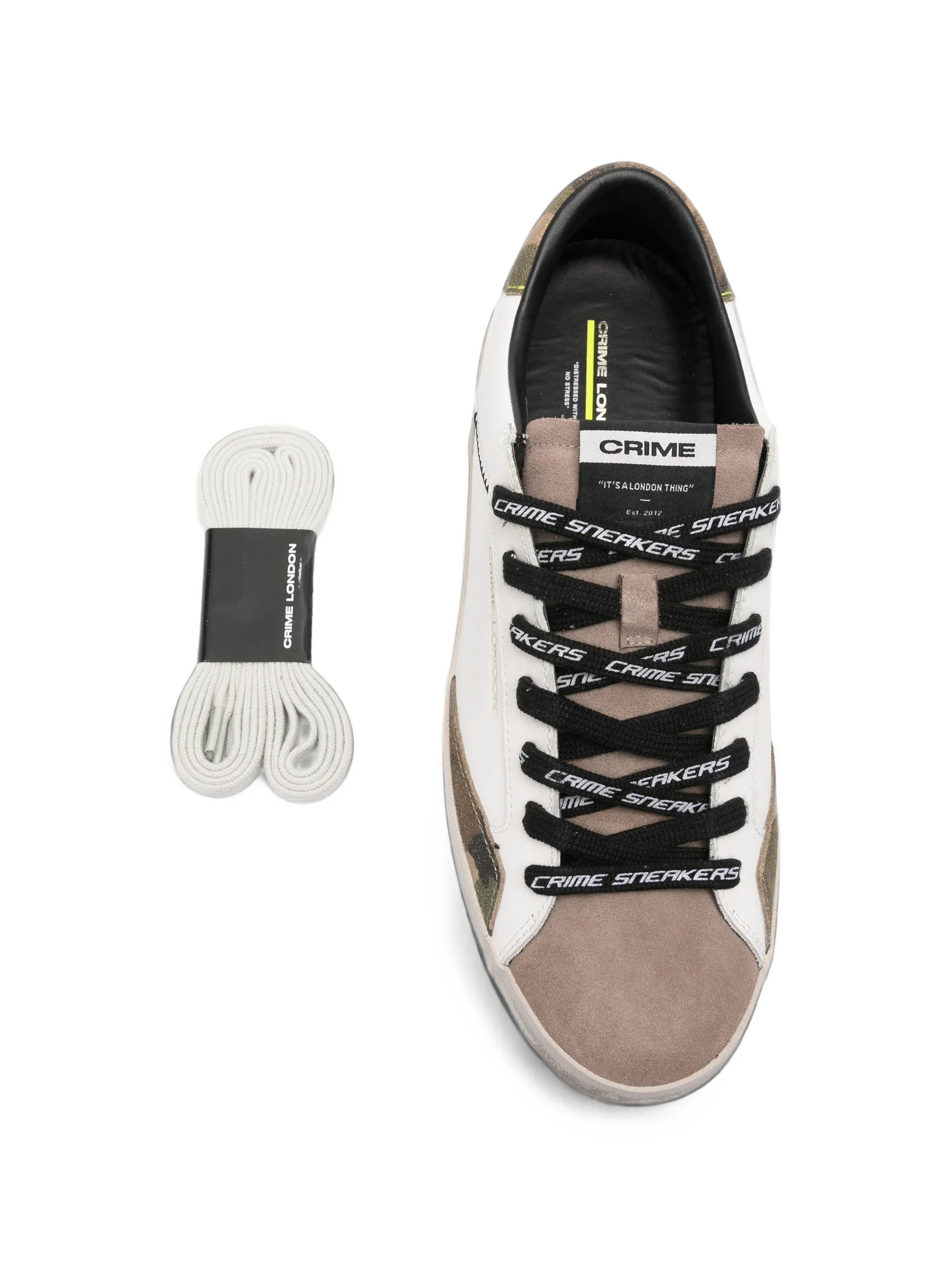 Crime London SNEAKERS Bianco