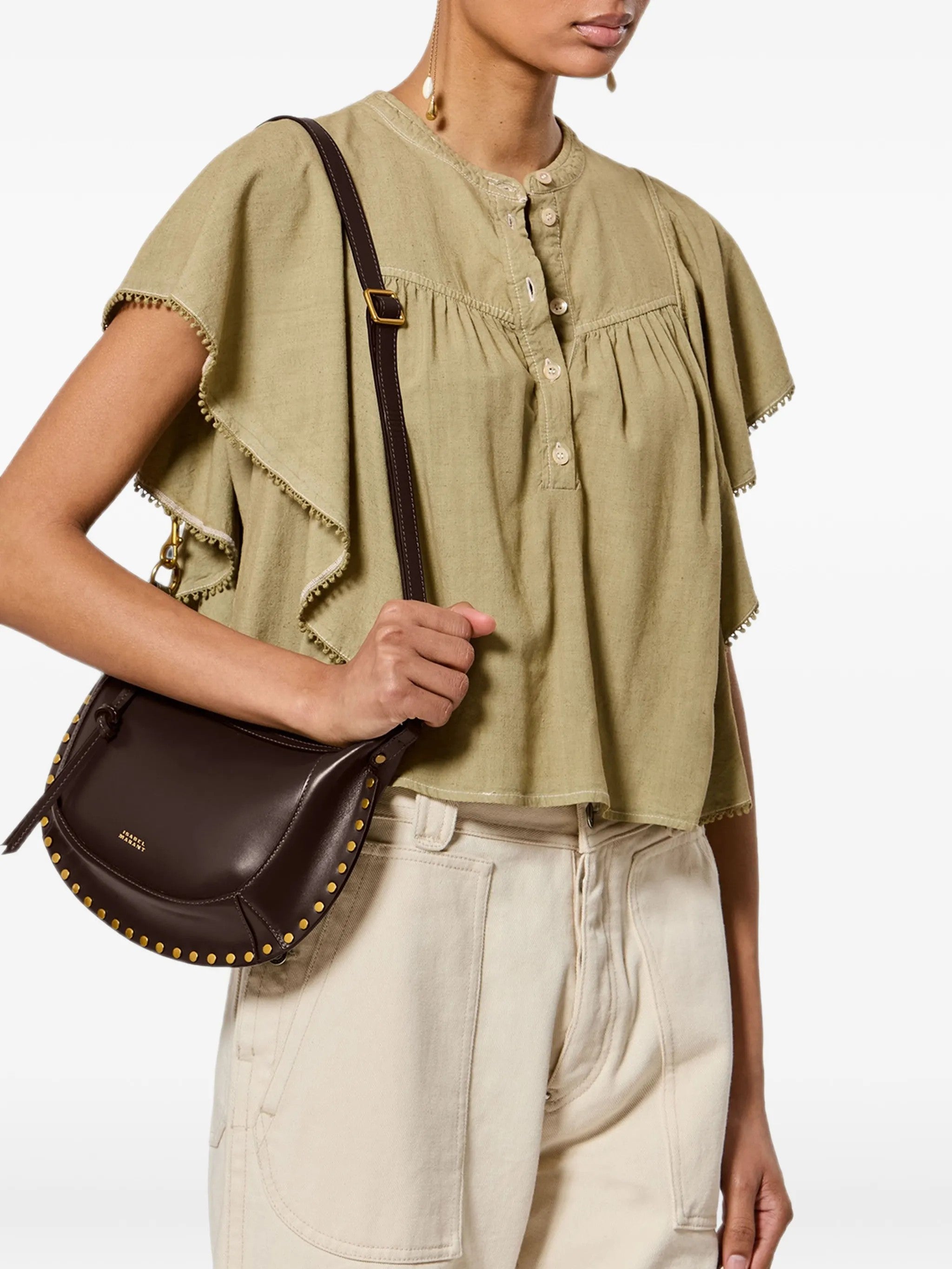 Isabel Marant BORSE A TRACOLLA Verde
