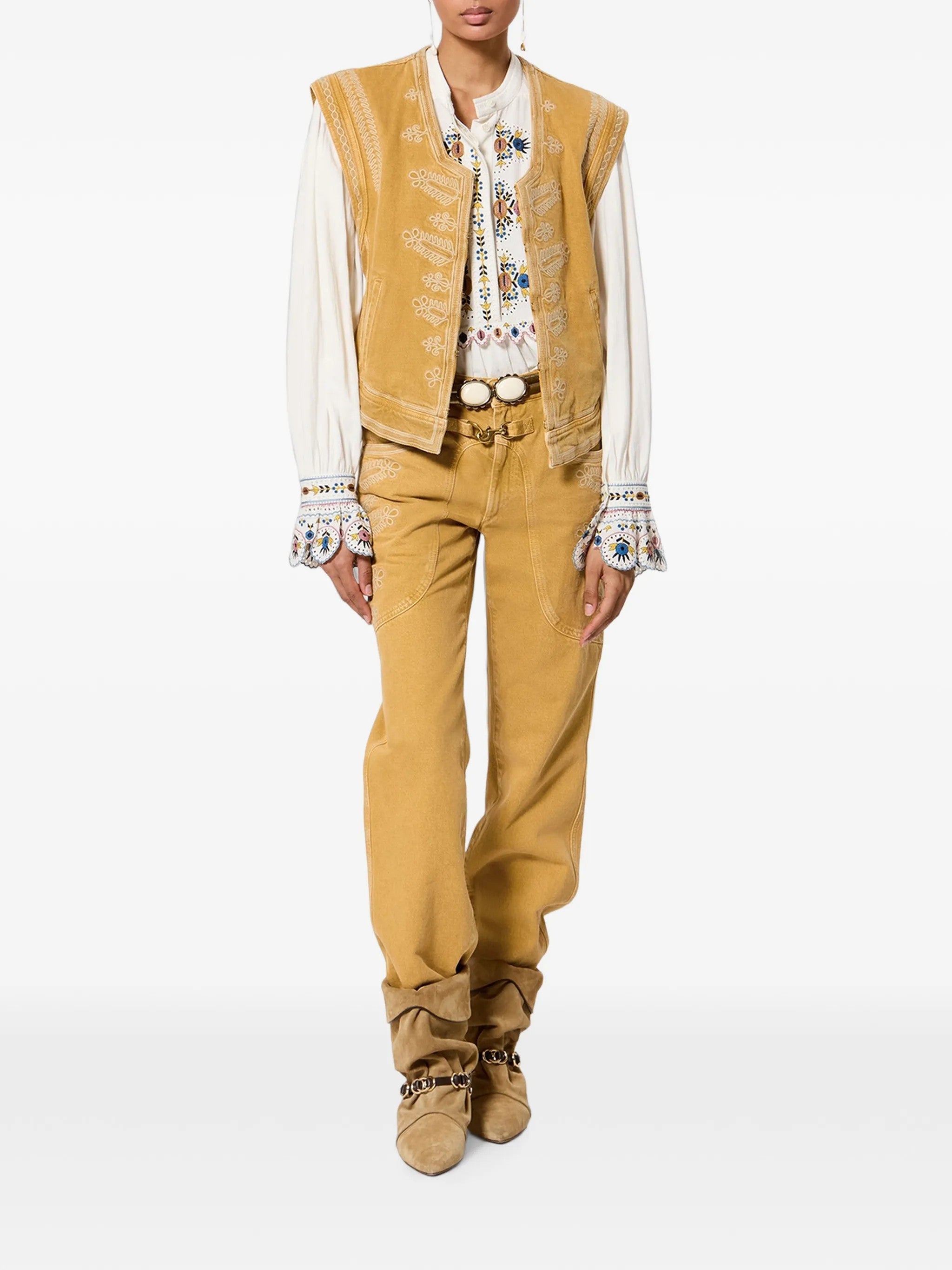 Marant Étoile PANTALONI Beige