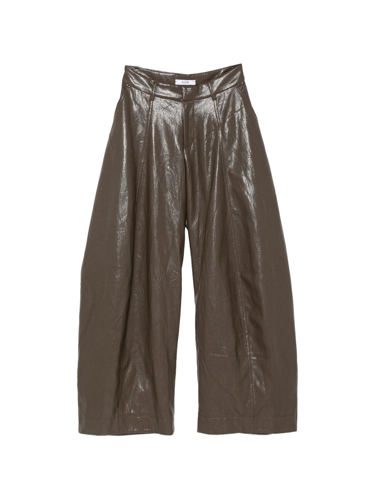 Eleh PANTALONI Marrone
