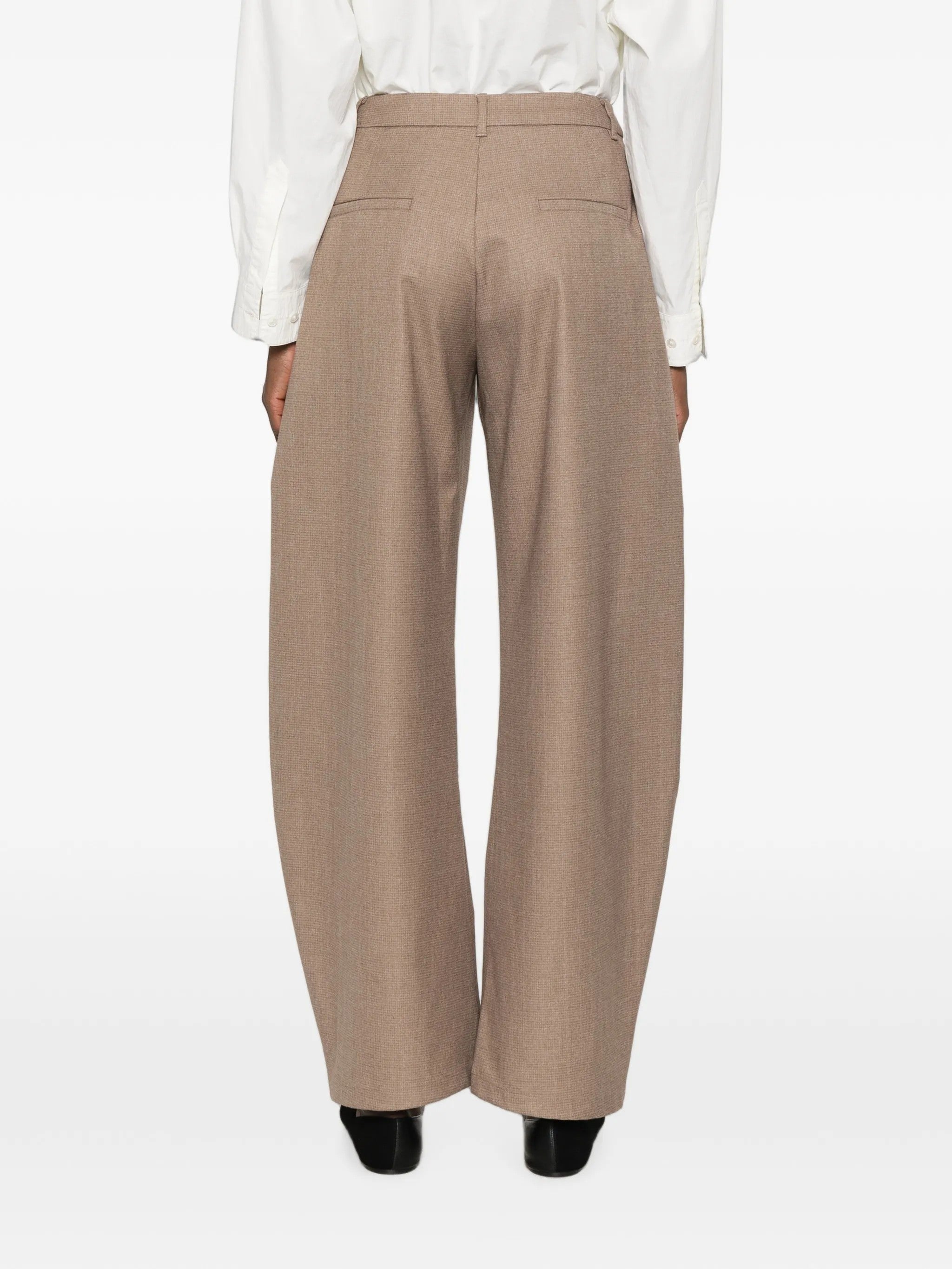 Eleh PANTALONI Marrone