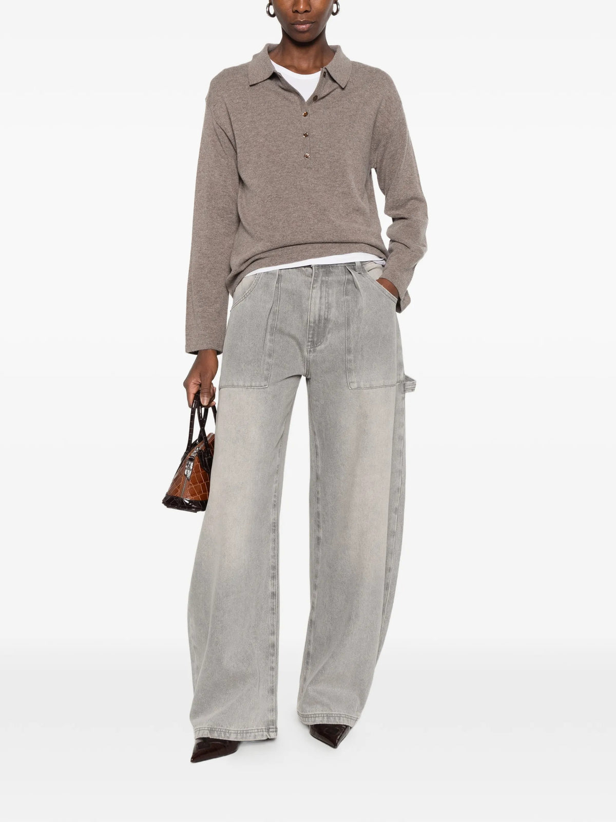 Eleh PANTALONI Grigio