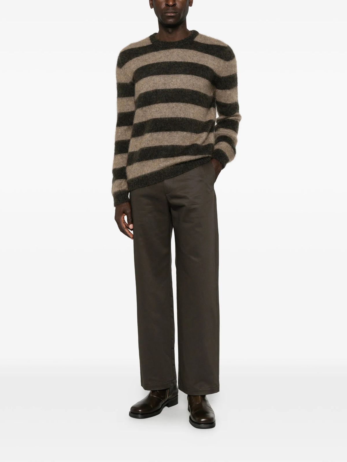 Amaranto PANTALONI Marrone