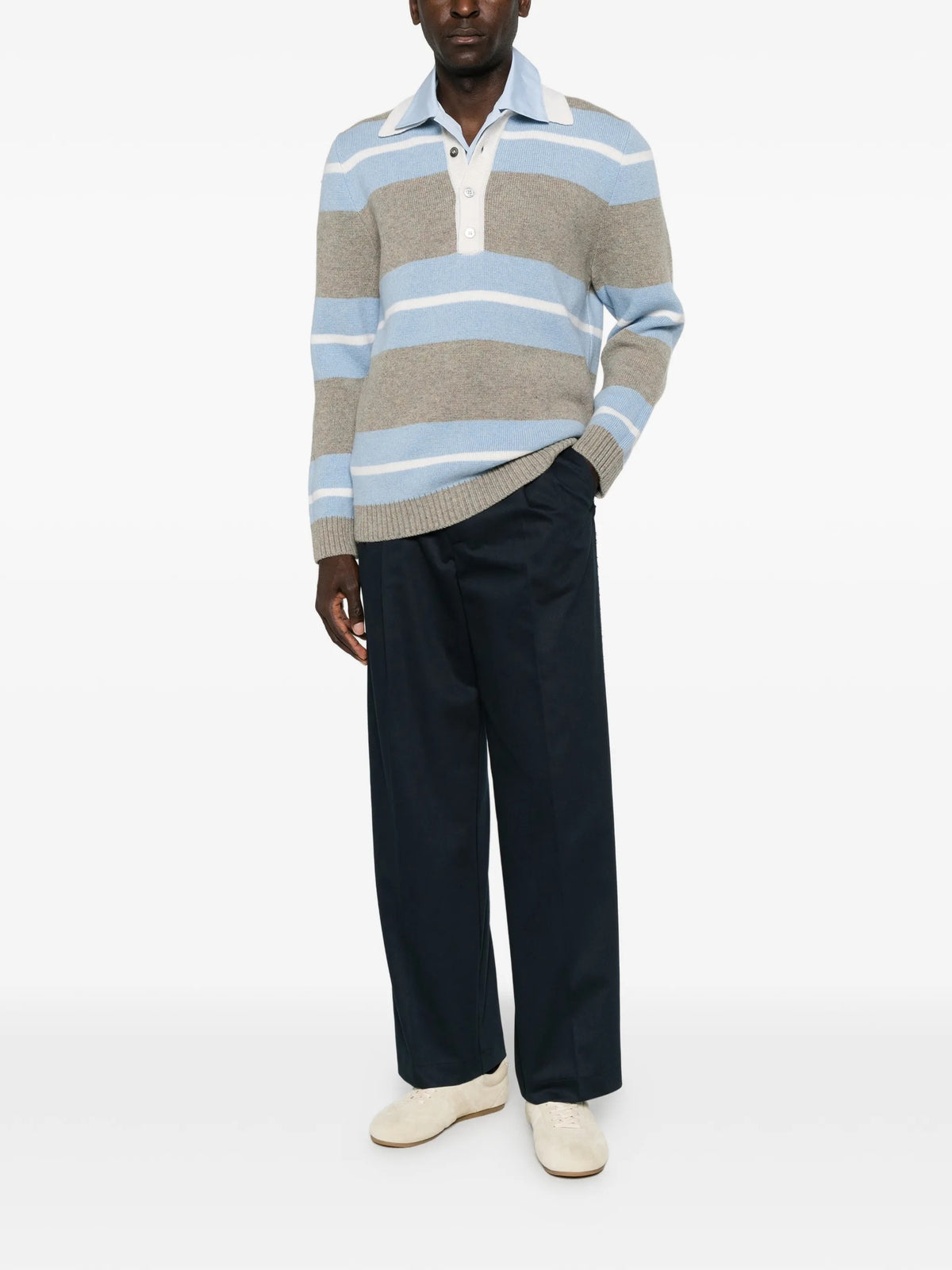 Amaranto PANTALONI Blu