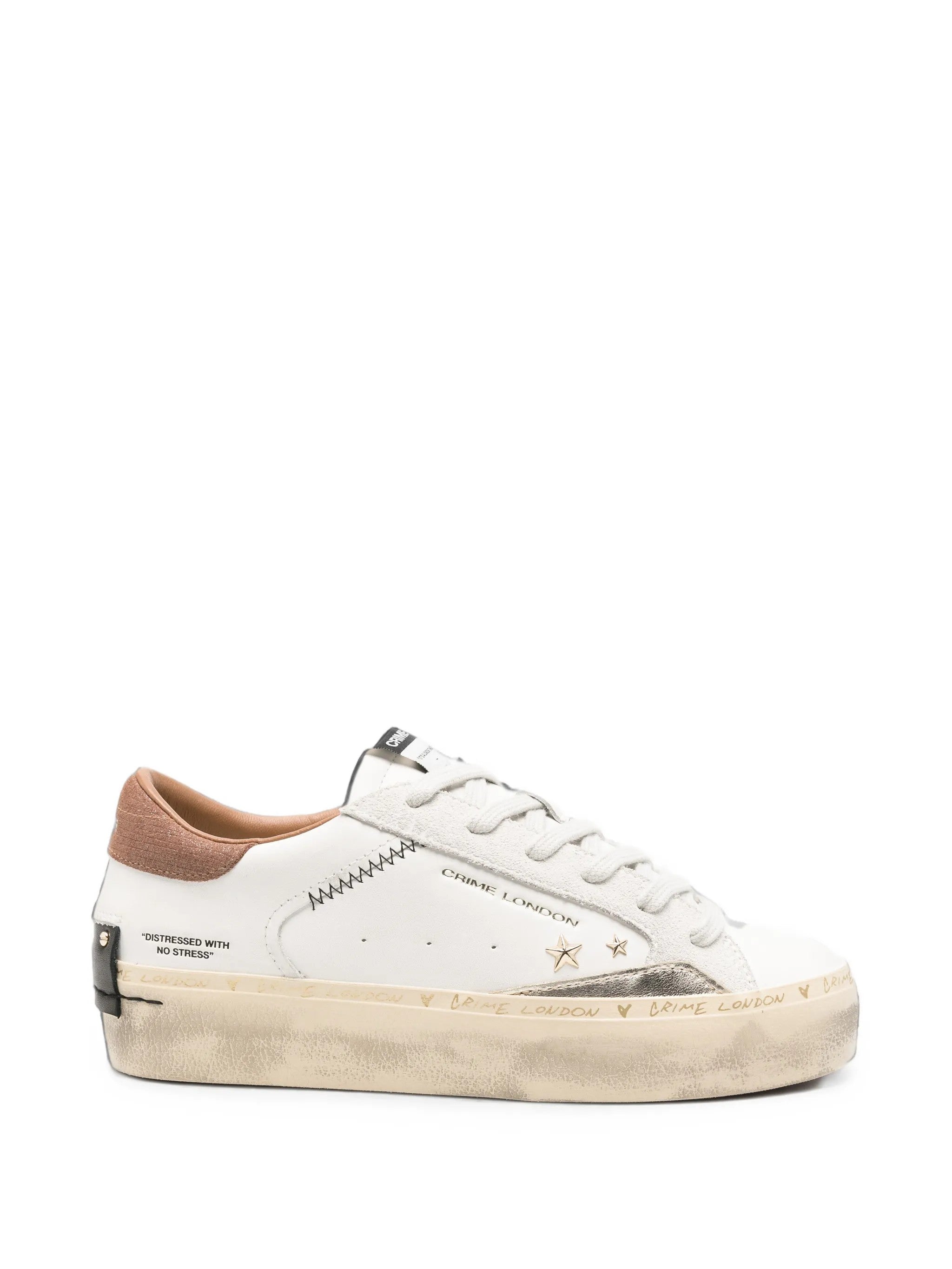 Crime London SNEAKERS Bianco