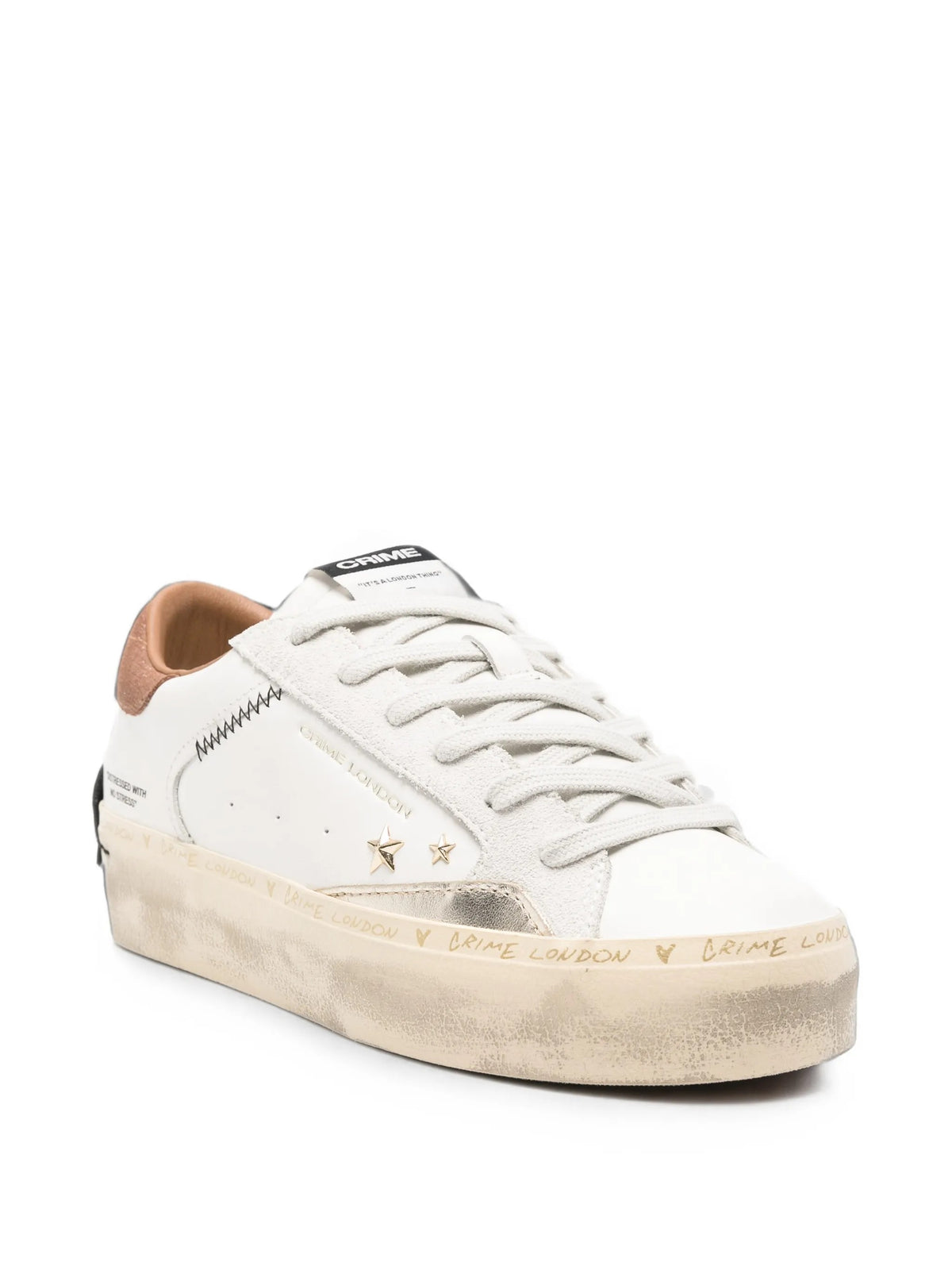 Crime London SNEAKERS Bianco