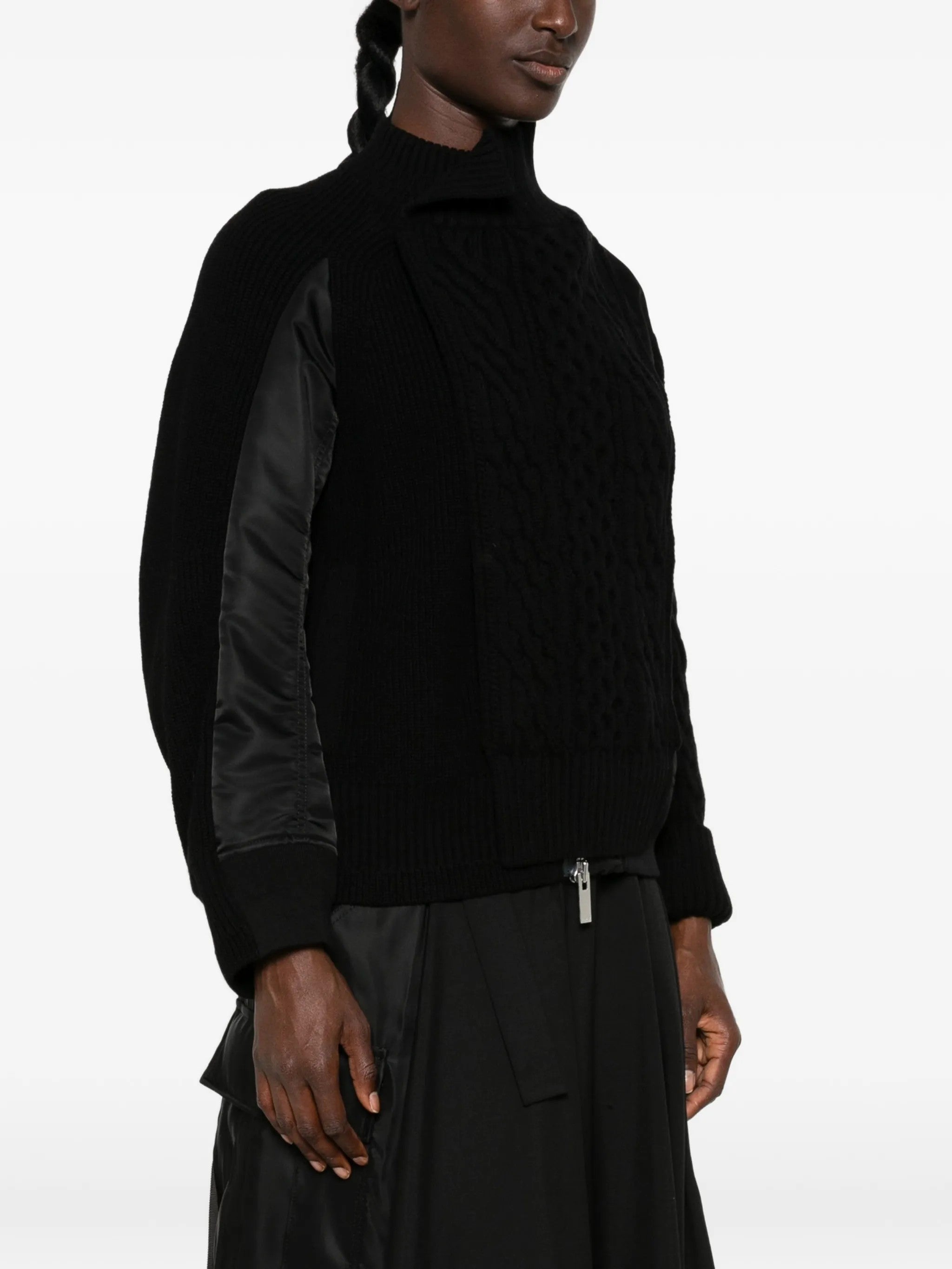 Sacai CAPPOTTI E PIUMINI Nero