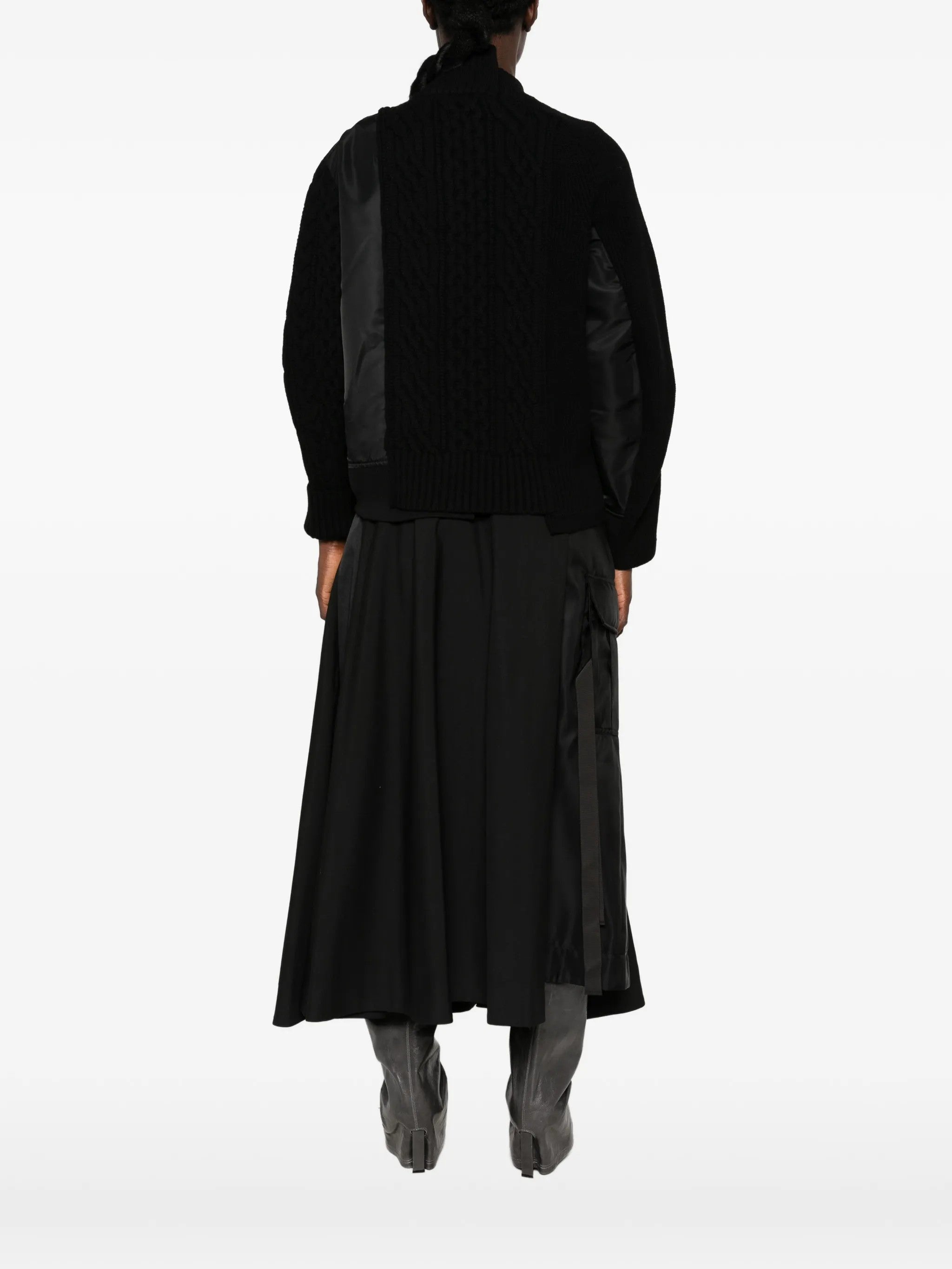 Sacai CAPPOTTI E PIUMINI Nero
