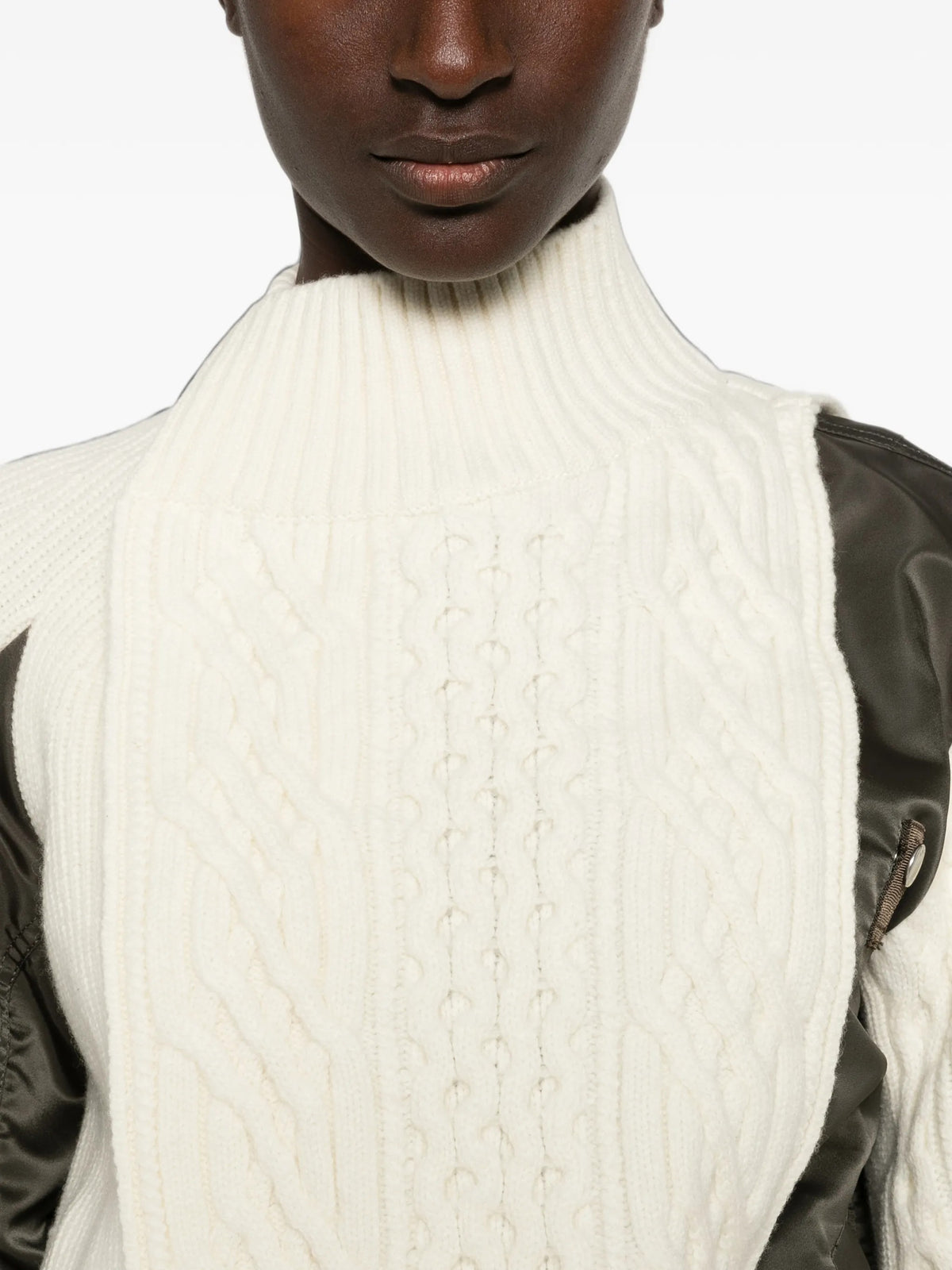 Sacai CAPPOTTI E PIUMINI Bianco