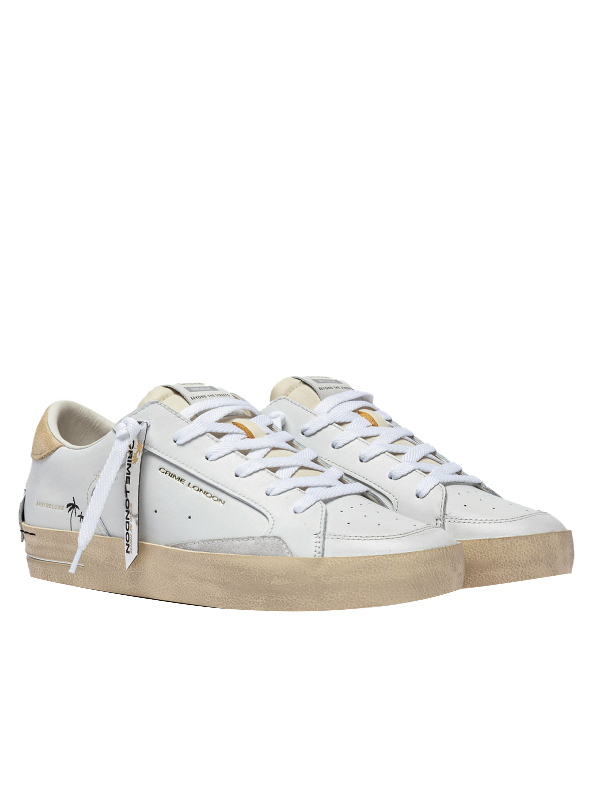 Crime London SNEAKERS Bianco