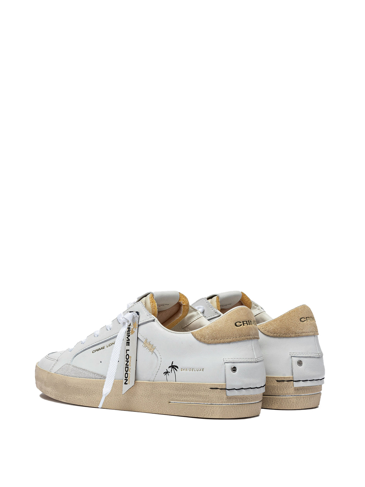 Crime London SNEAKERS Bianco