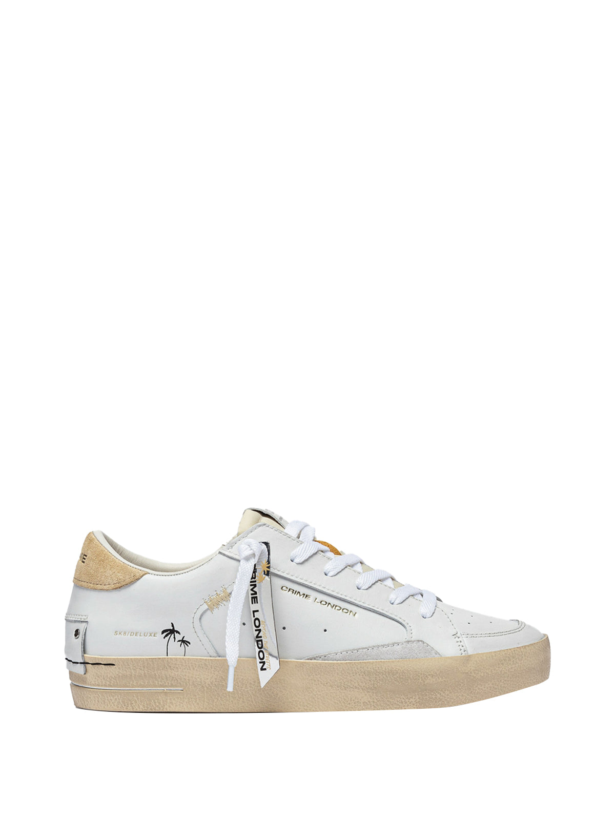 Crime London SNEAKERS Bianco