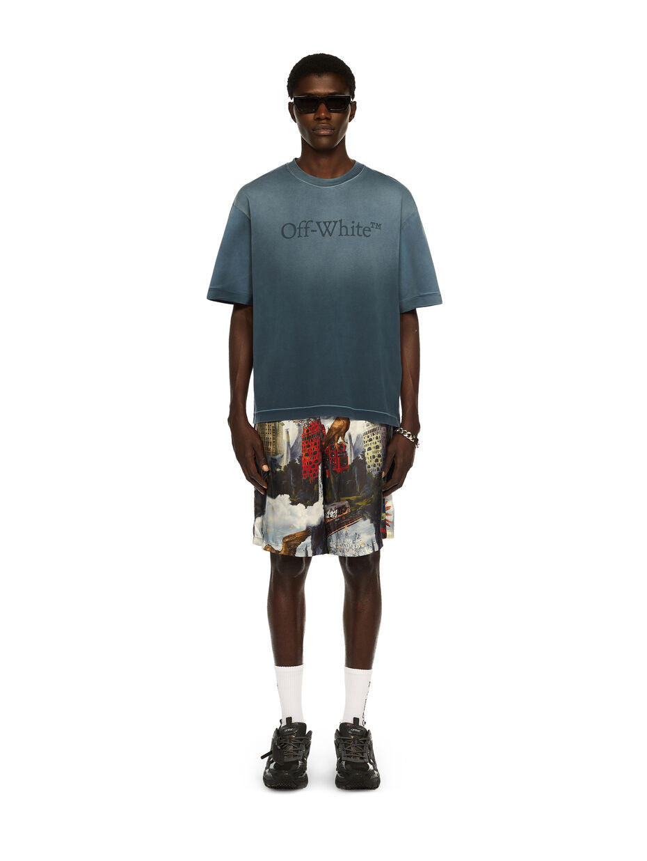 Off-white T-SHIRT Blu