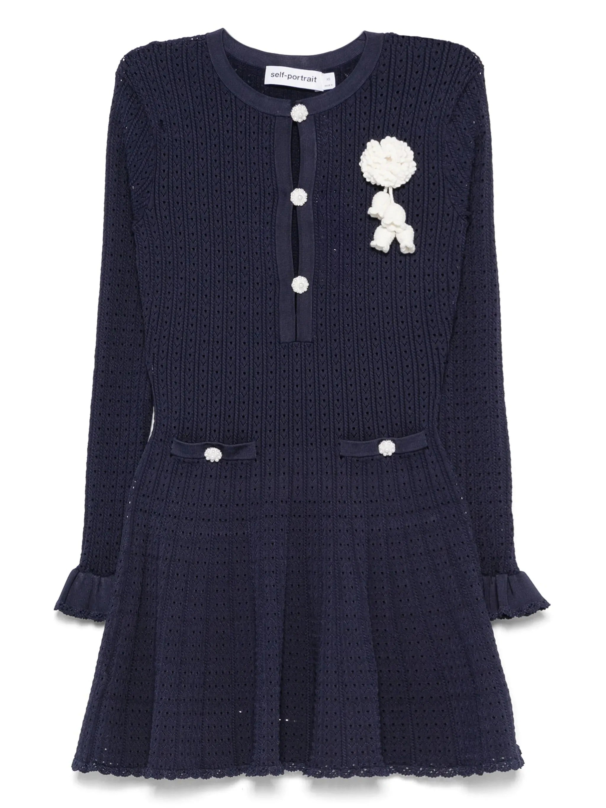 Self-portrait VESTITI Blu