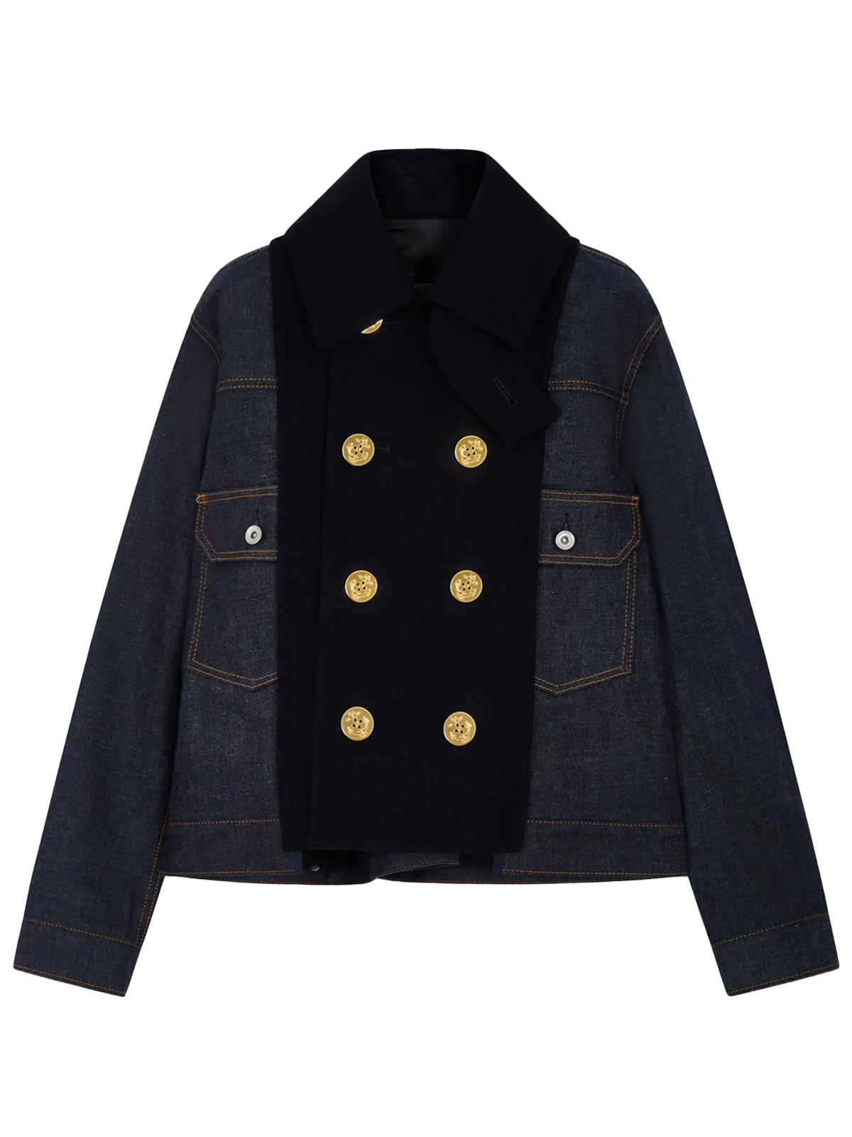 Sacai CAPPOTTI E PIUMINI Blu