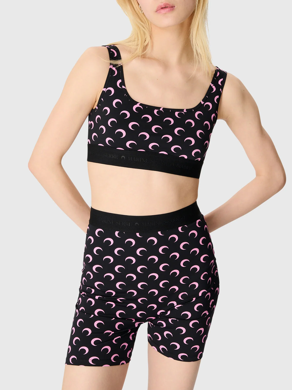 Marine Serre PANTALONI Nero