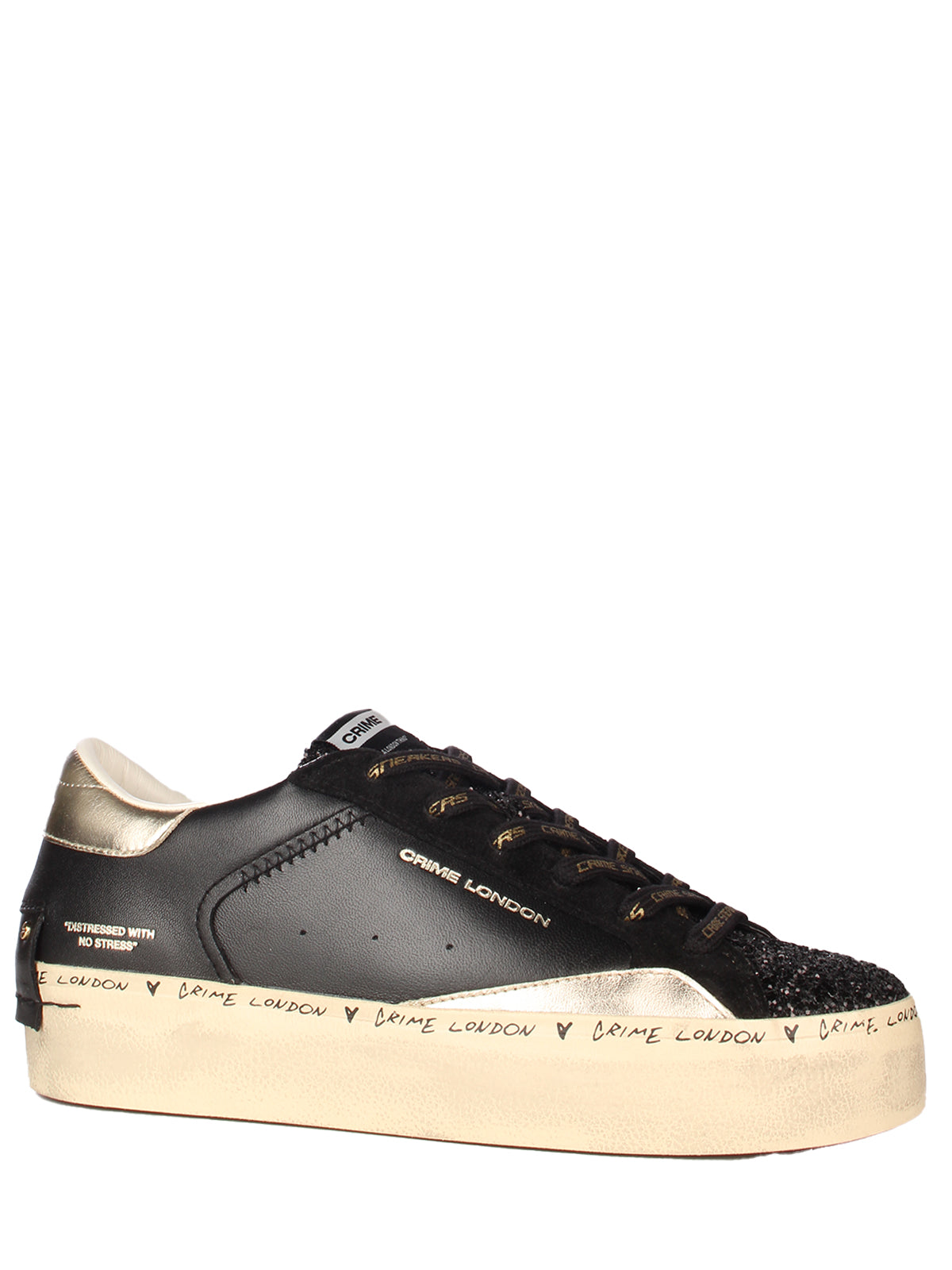 Crime London SNEAKERS Nero