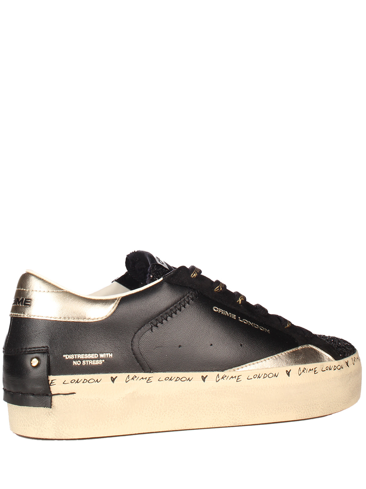 Crime London SNEAKERS Nero