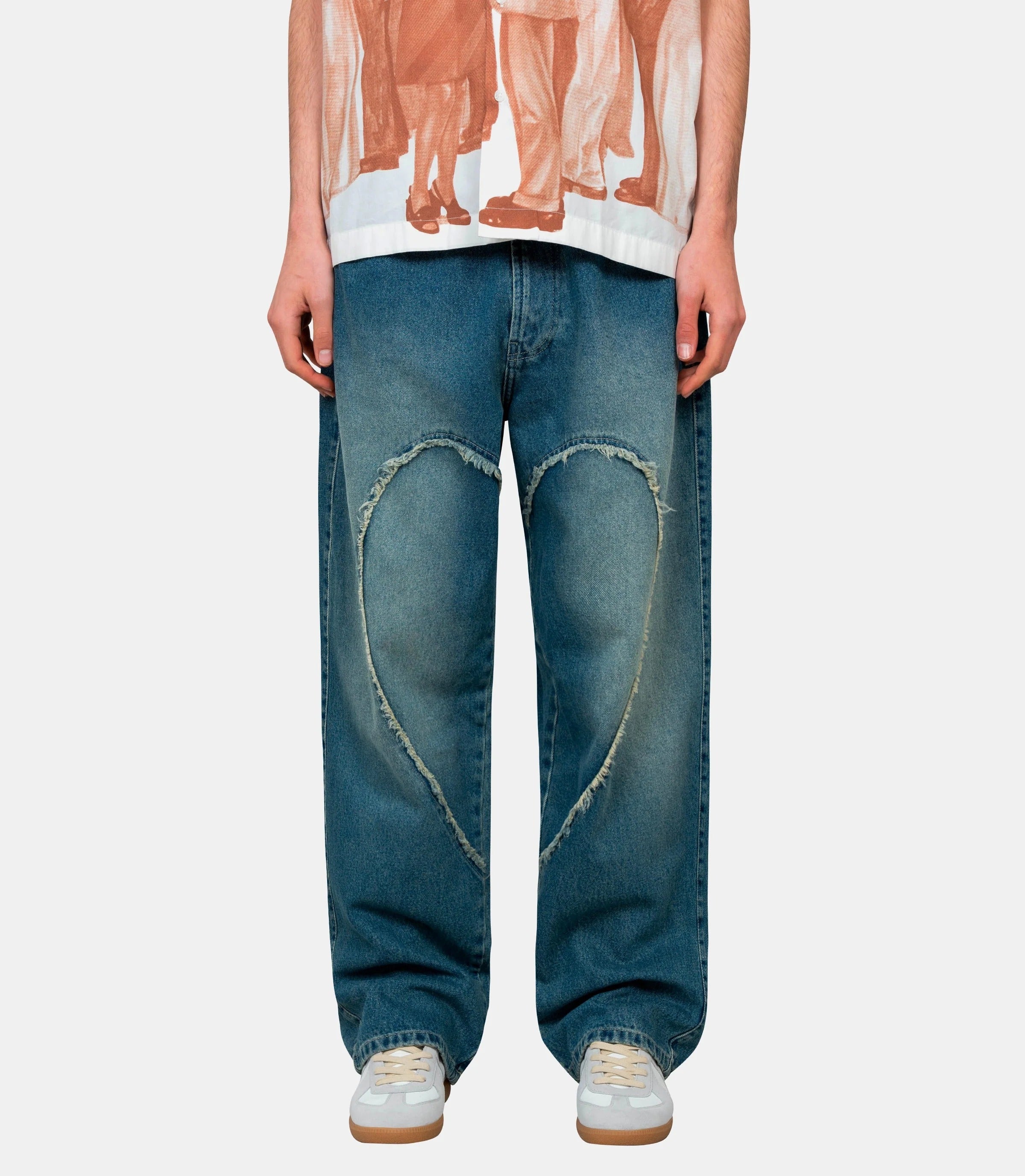 Carne Bollente PANTALONI Blu