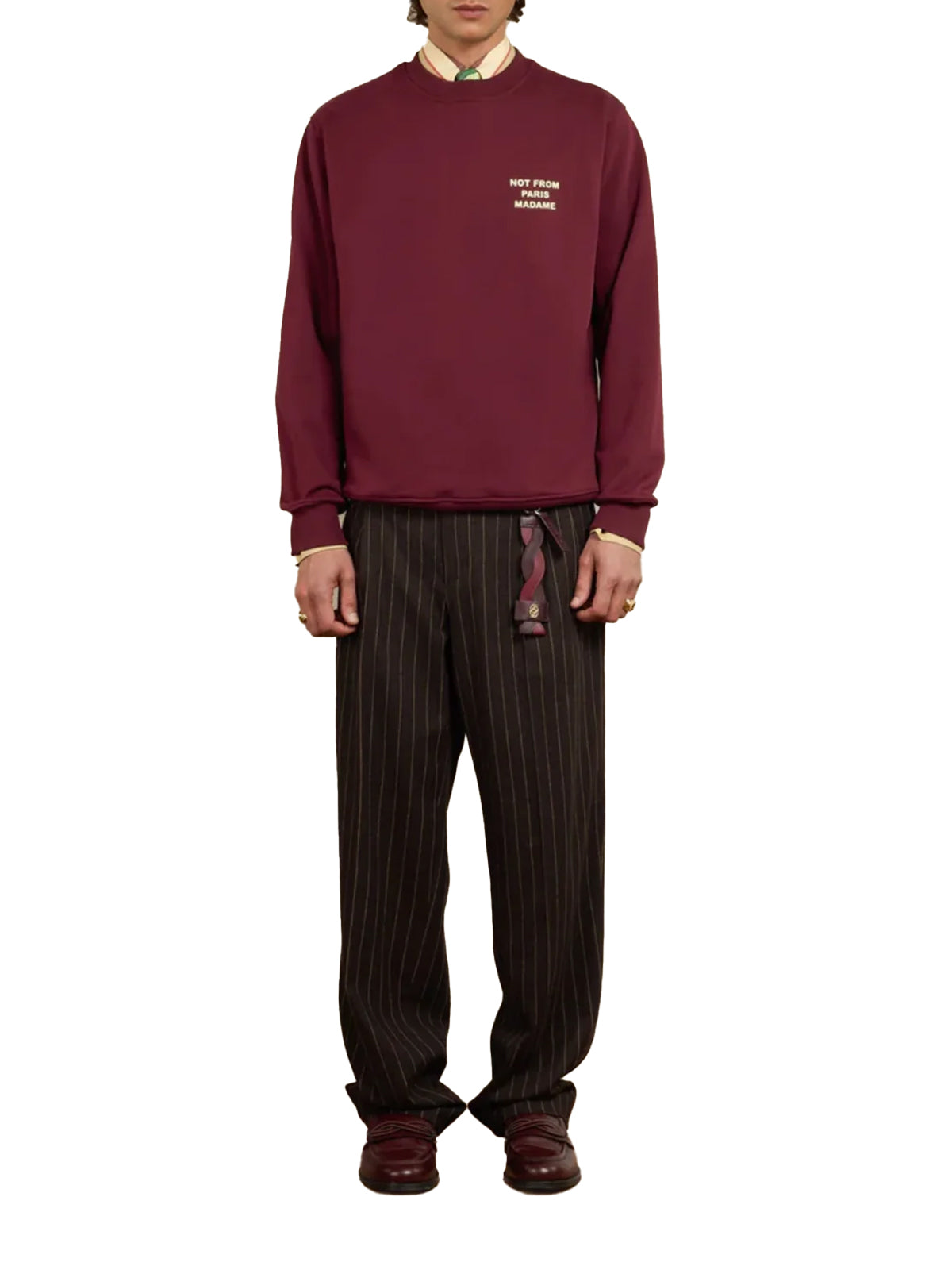 Drole De Monsieur MAGLIERIA Rosso