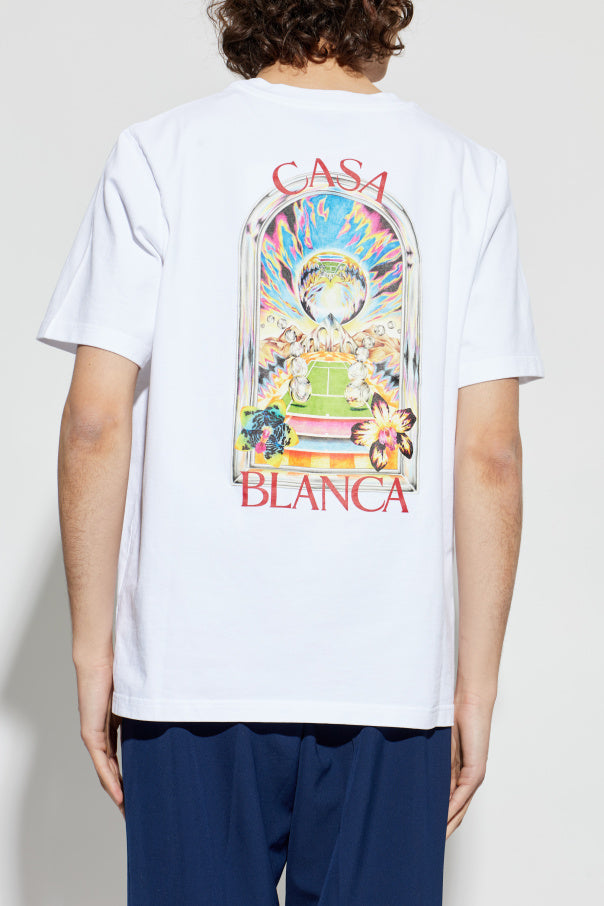 Casablanca T-SHIRT Bianco