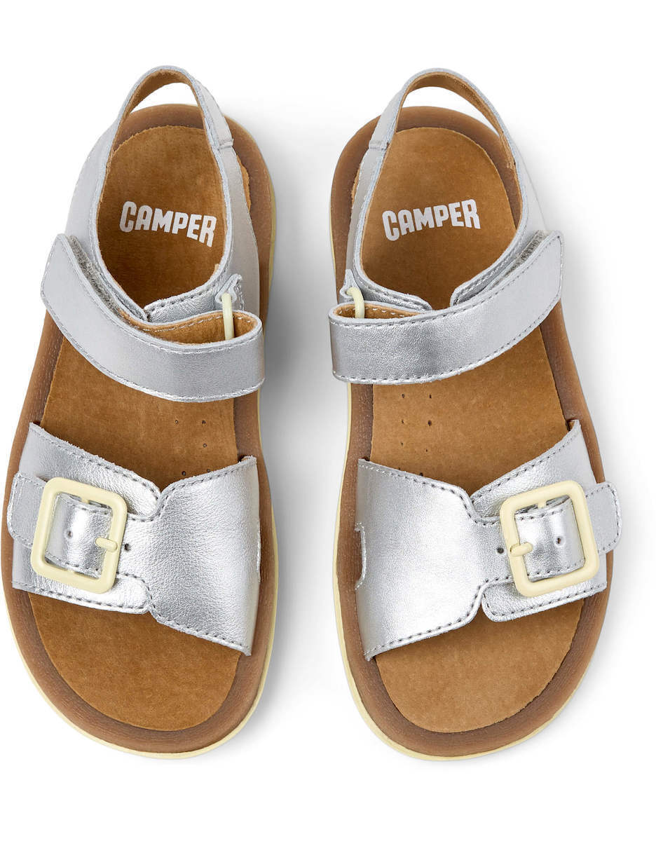 Camper Kids SANDALI Argento