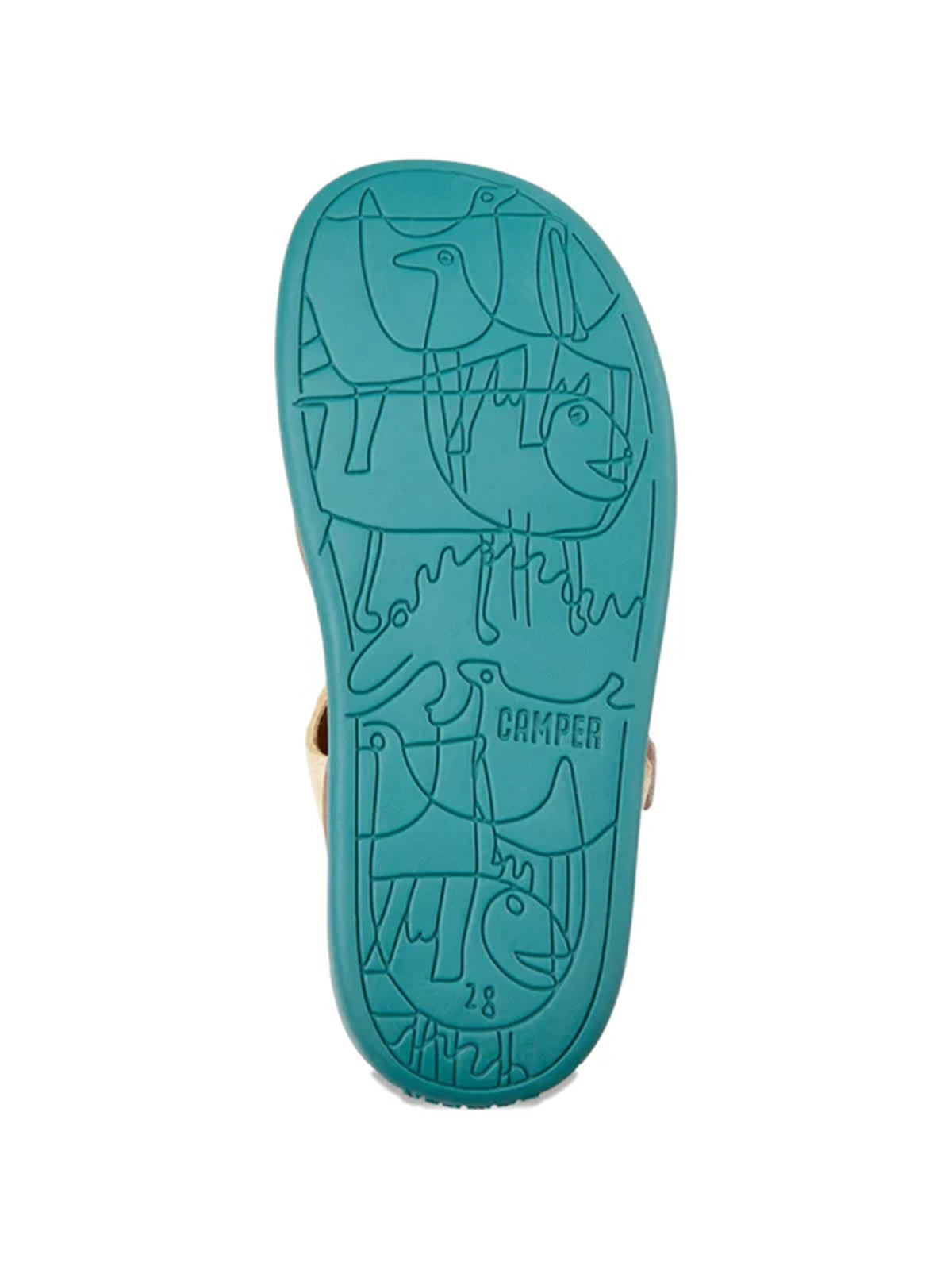 Camper Kids SANDALI Giallo