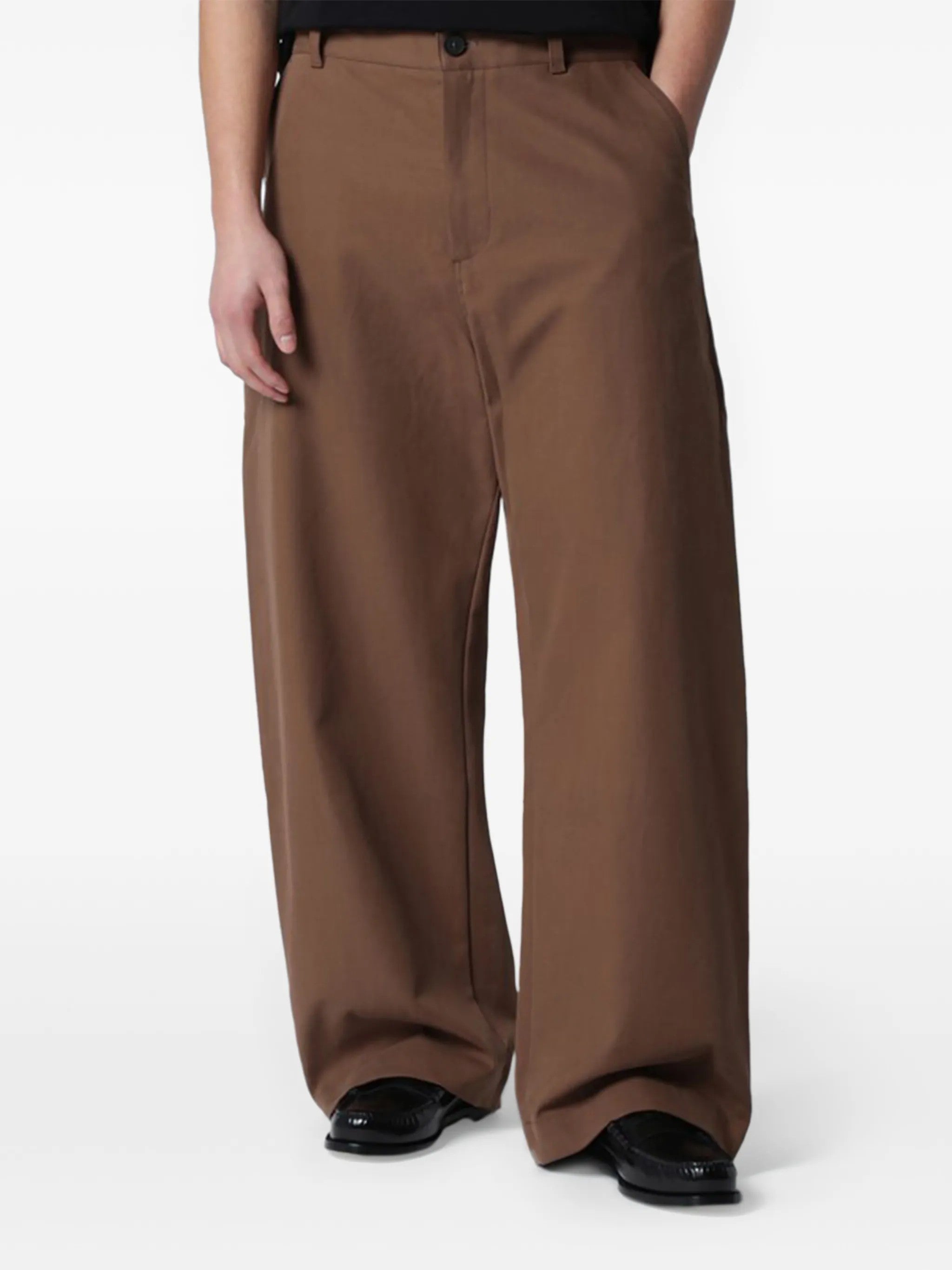 Studio Nicholson PANTALONI Marrone