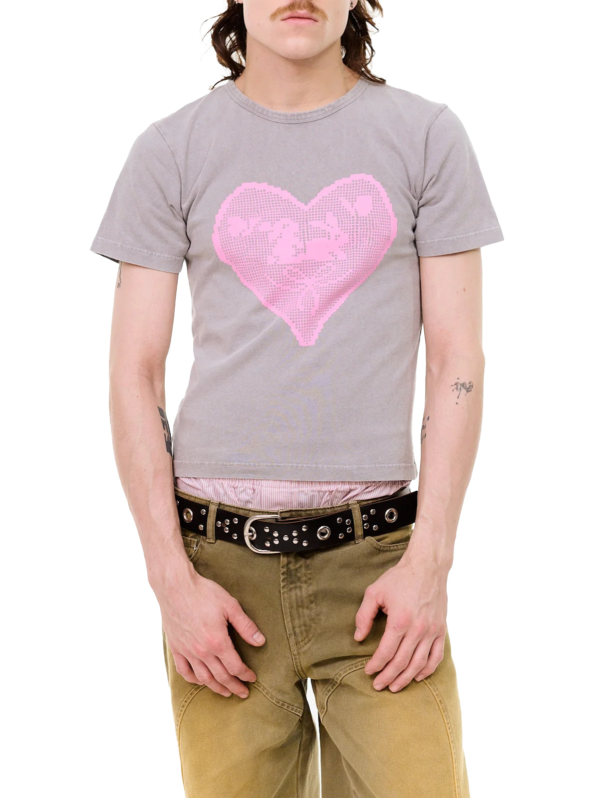 Carne Bollente T-SHIRT Grigio