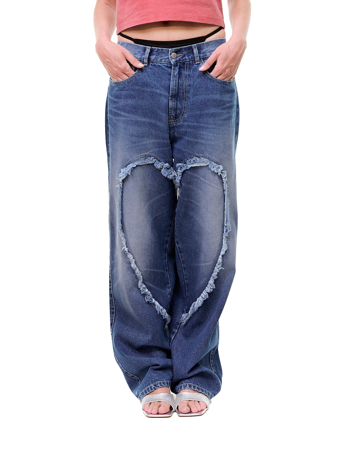 Carne Bollente PANTALONI Blu