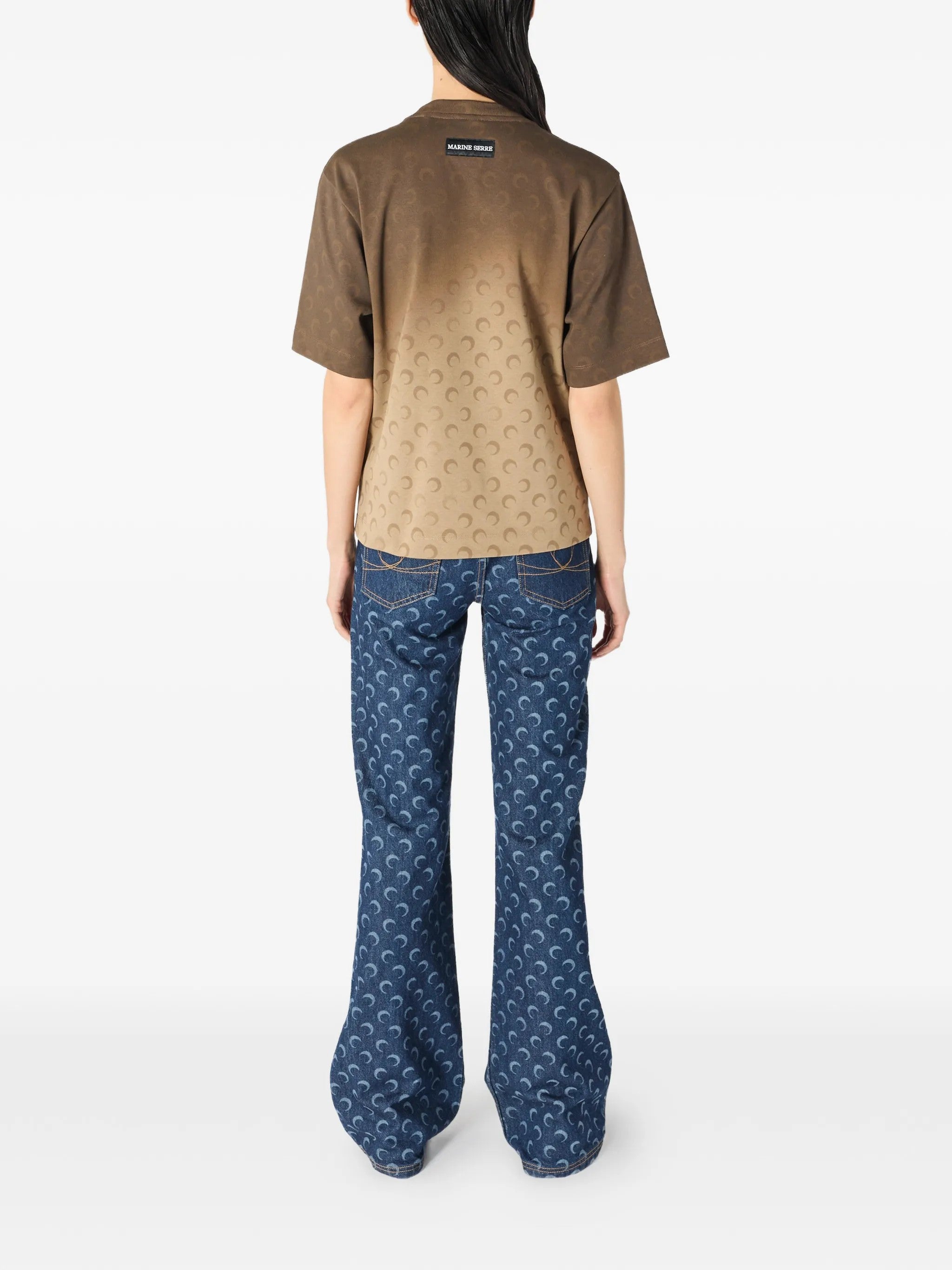 Marine Serre PANTALONI Blu