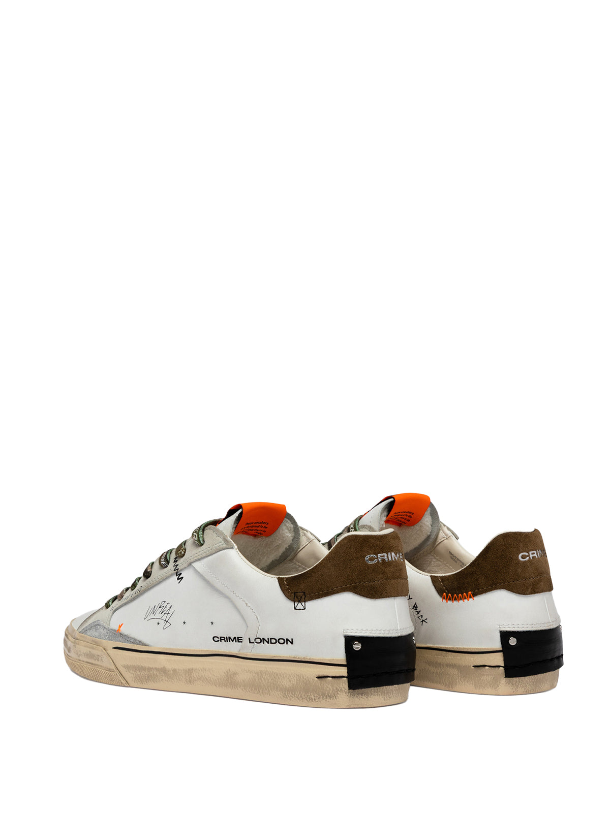 Crime London SNEAKERS Bianco