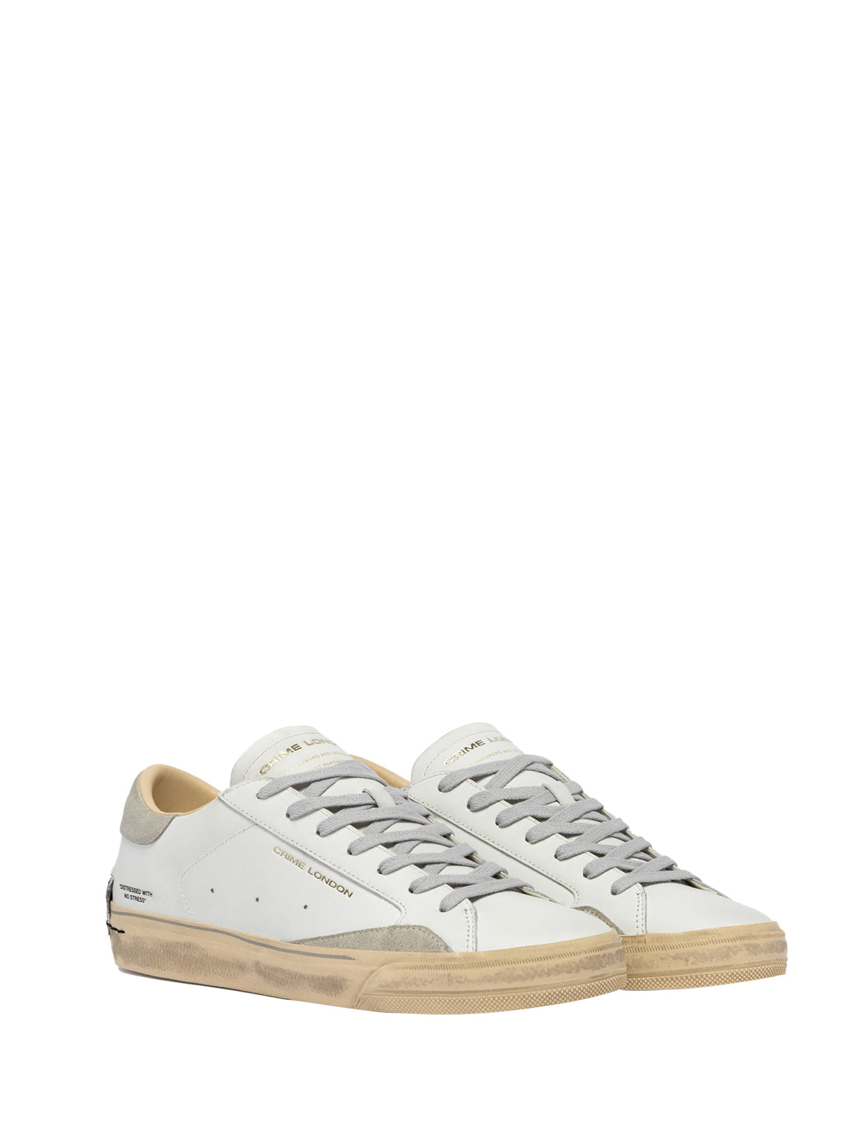 Crime London SNEAKERS Bianco