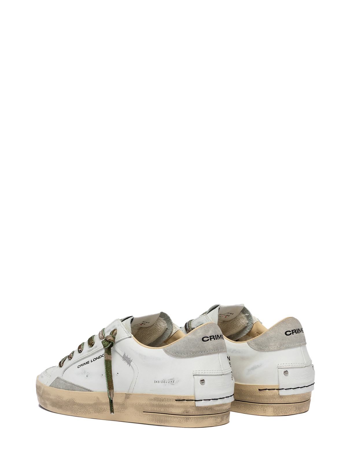 Crime London SNEAKERS Bianco