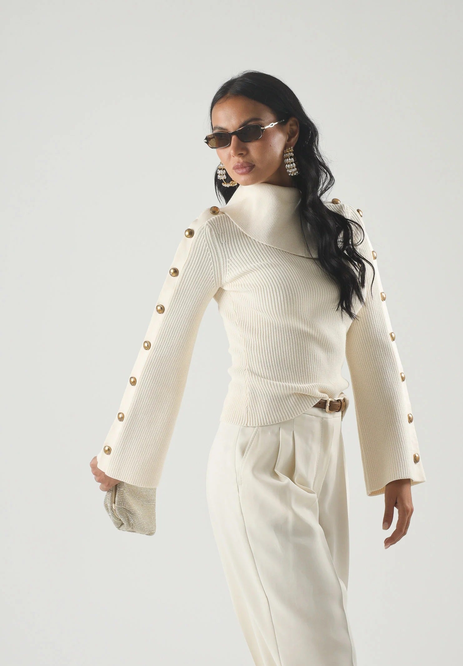 Elisabetta Franchi MAGLIERIA Bianco