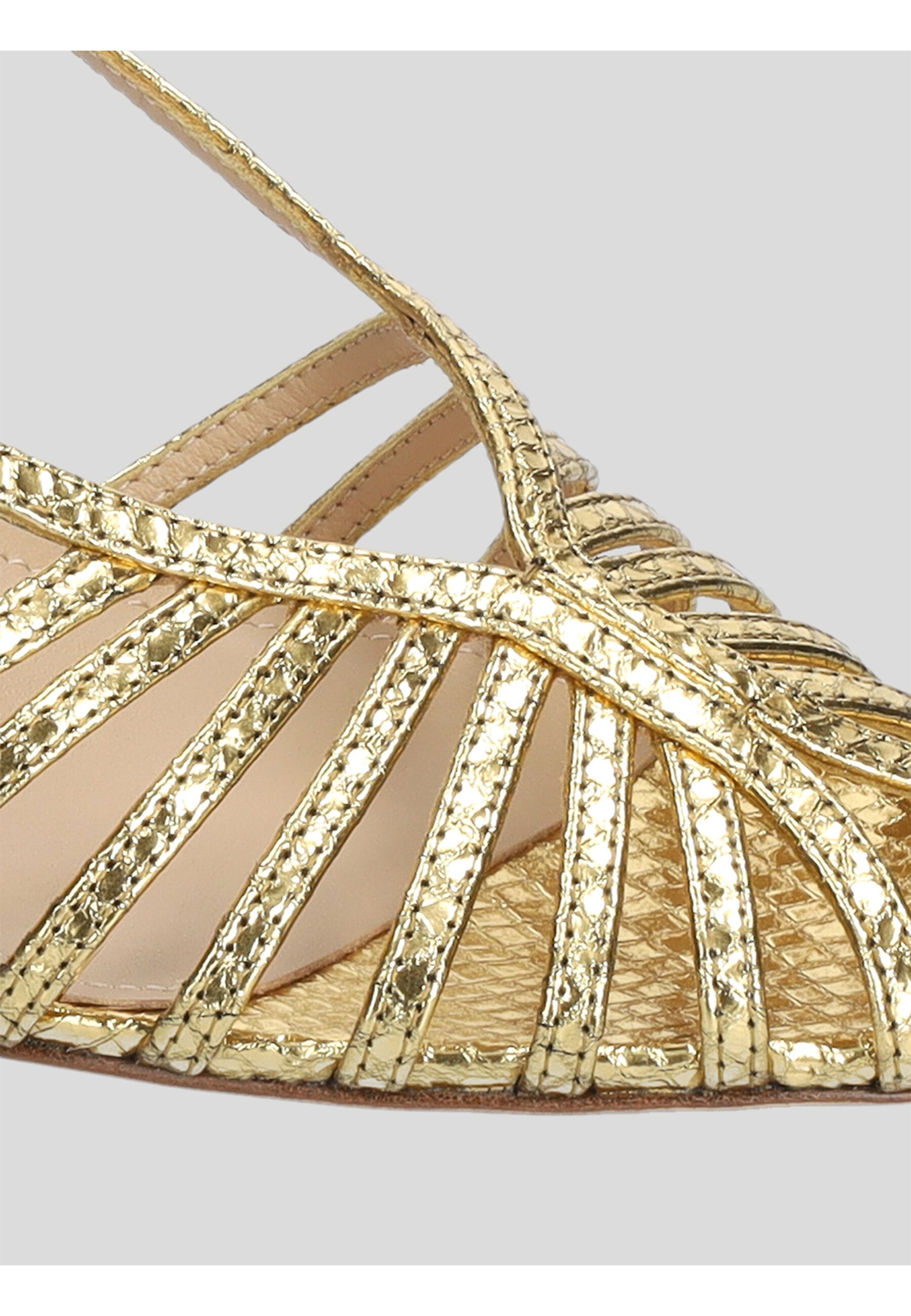 Lola Cruz SANDALI Oro