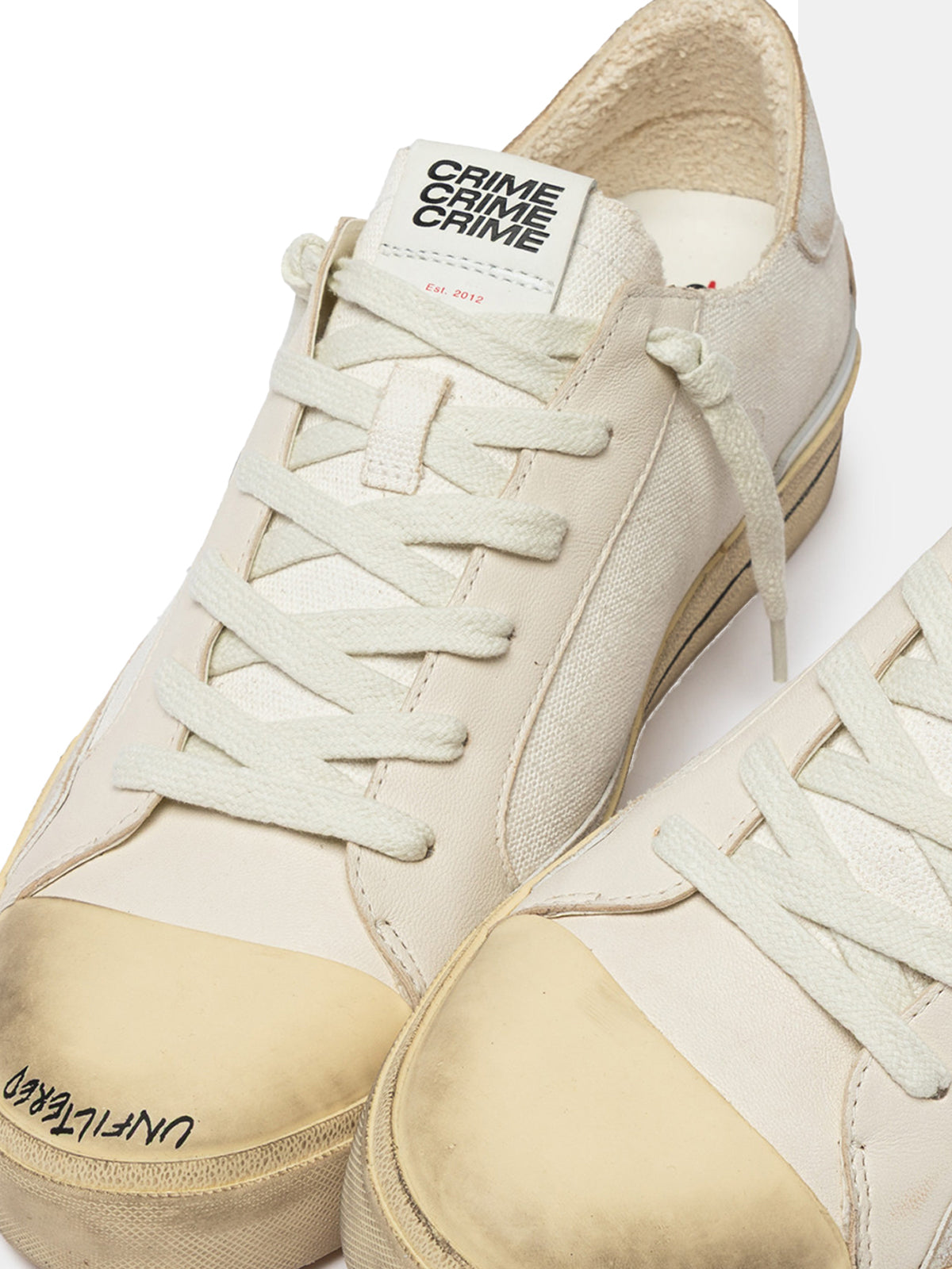 Crime London SNEAKERS Bianco