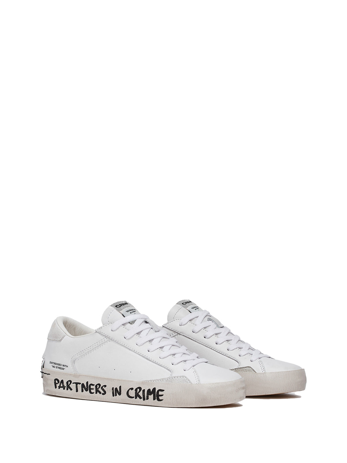 Crime London SNEAKERS Bianco